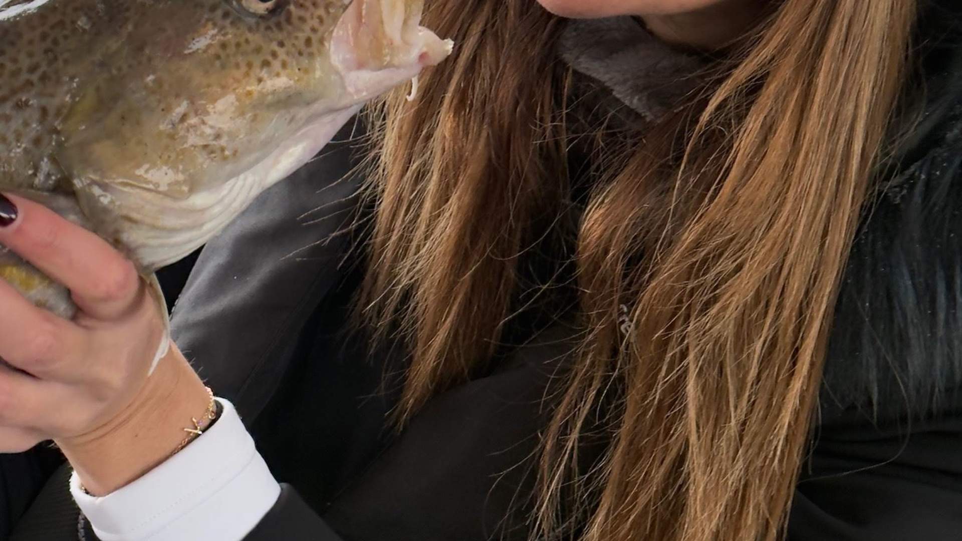 Arctic fisketur med selvfanget fisk til lunsj med byens nyeste luksus katamaran