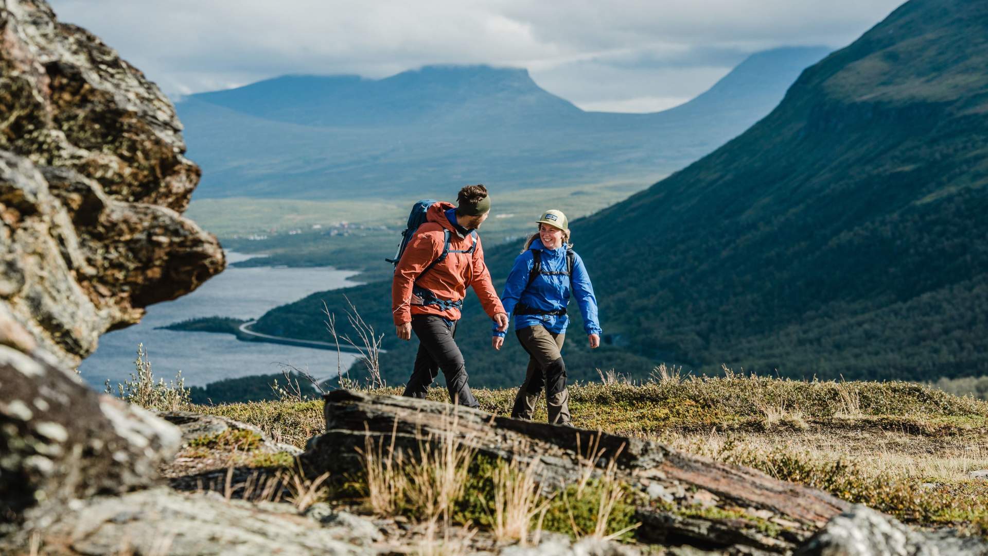 Summit hiking