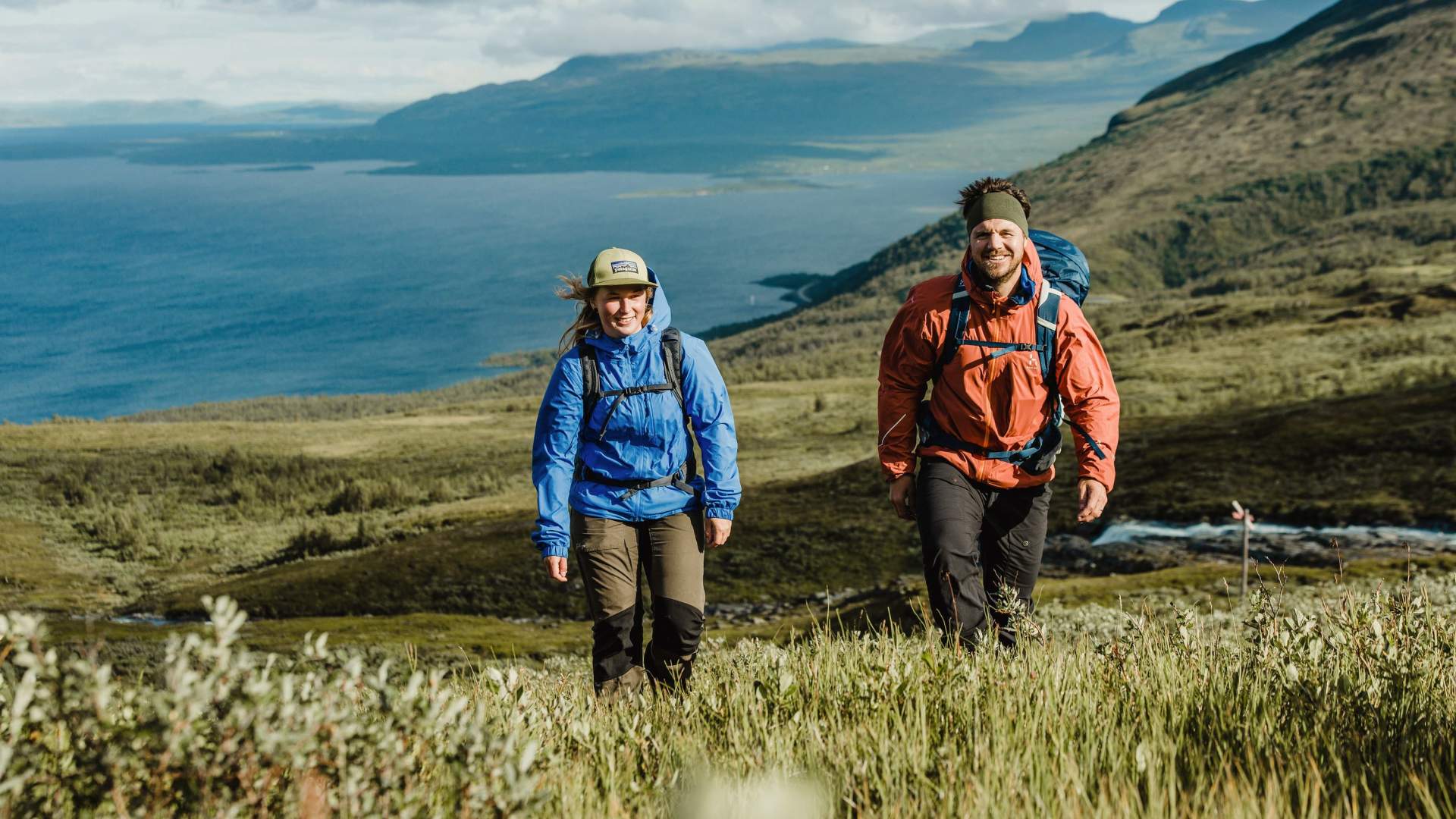 Summit hiking
