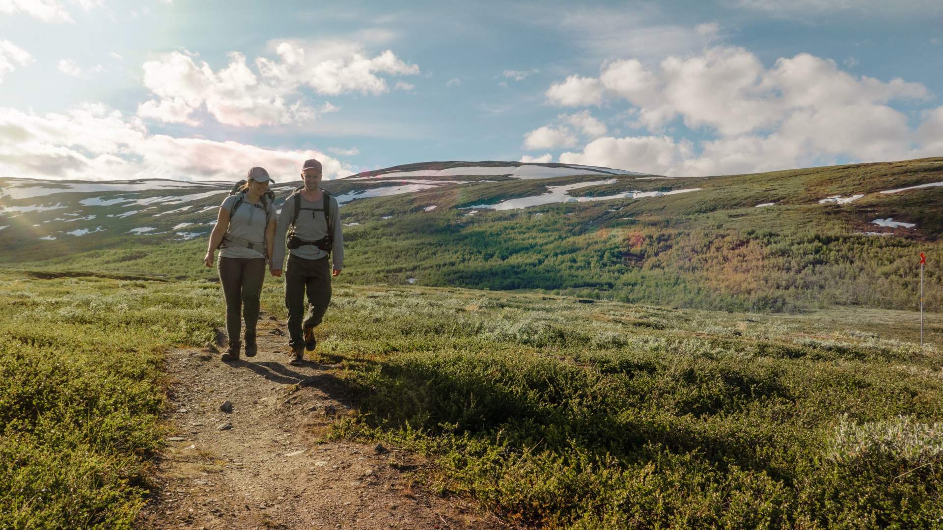 Summit hiking