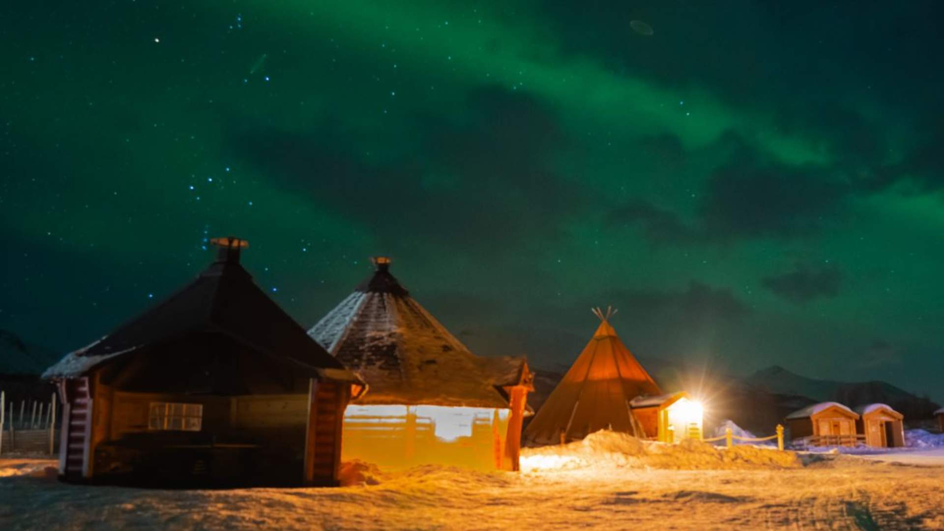 Reinsdyrmating og samisk opplevelse med nordlys