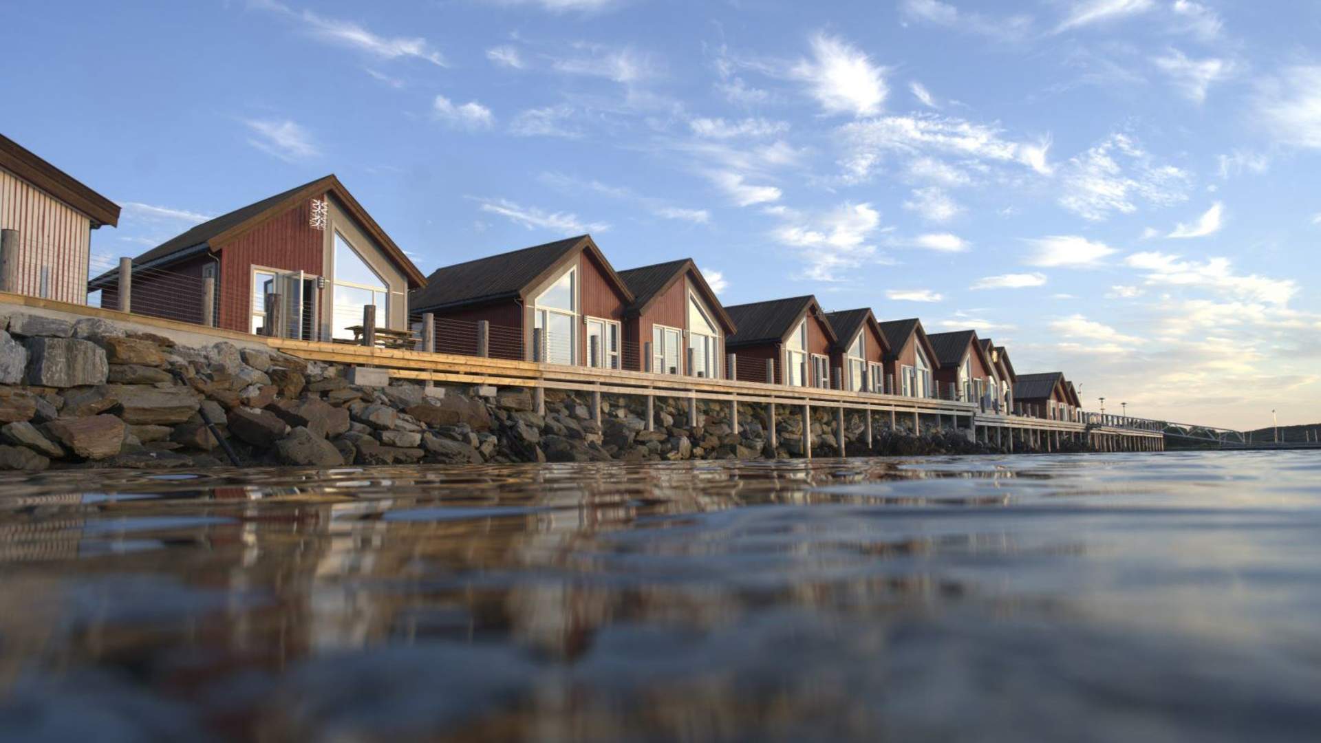 Norwegian Aquaculture Centre - Rorbu cabins by the sea