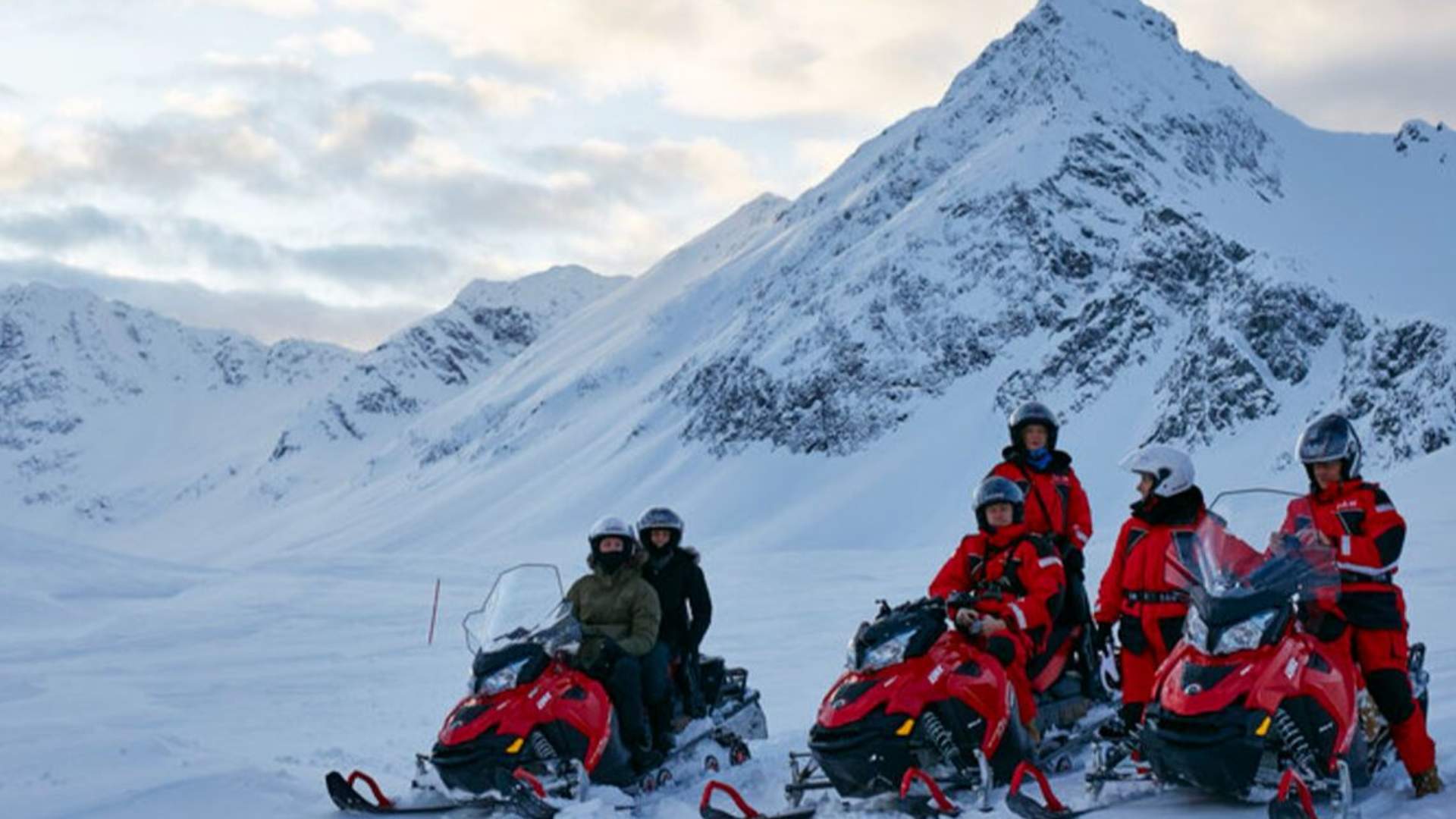 Snøscooteropplevelse - Lyngsalpene