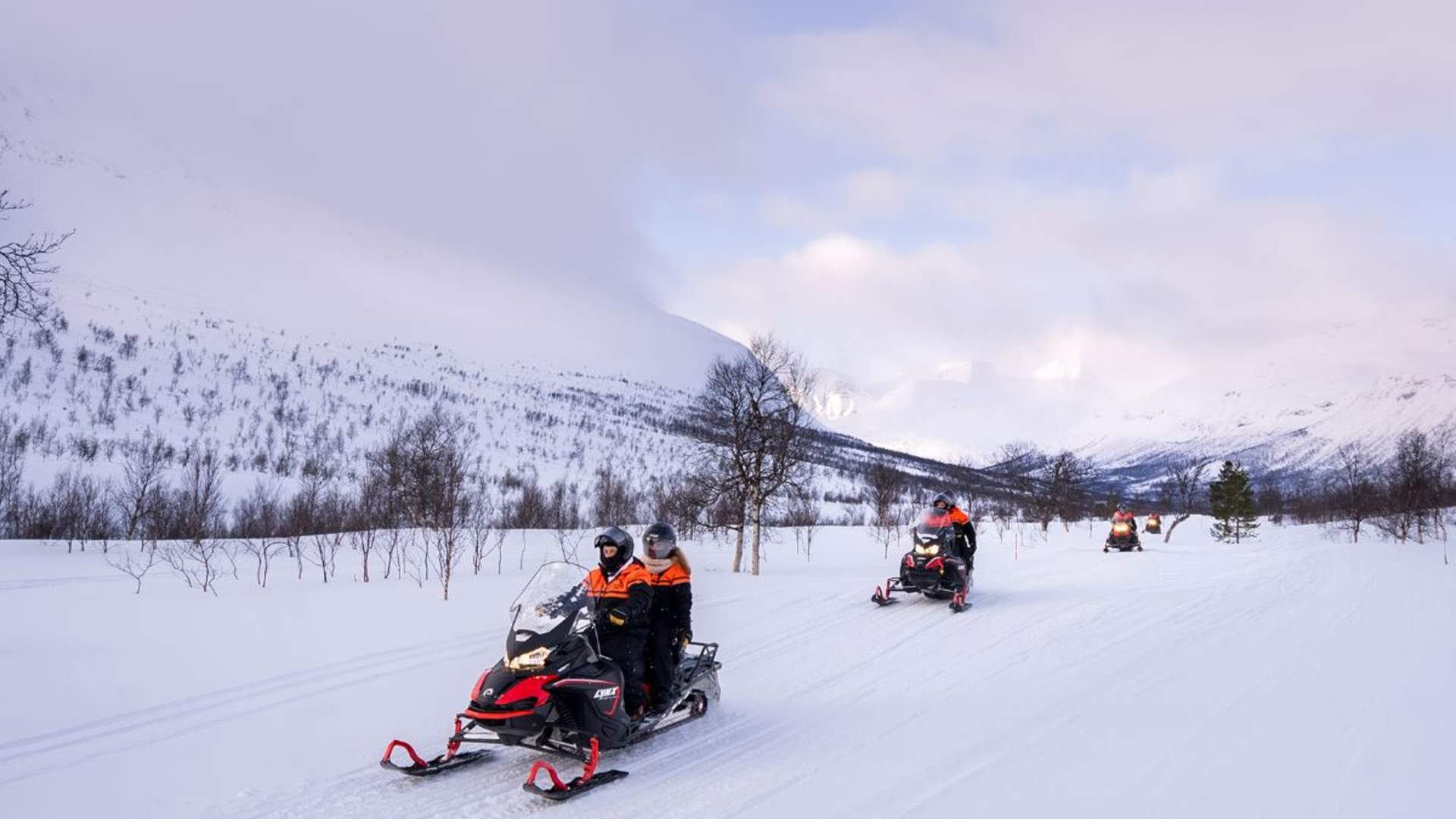 Snowmobiling Midday - Including Transport