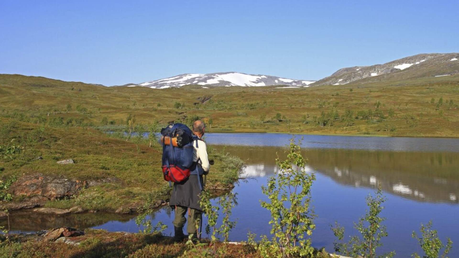 Light Backpack Hike from Børgefjell to Okstindan