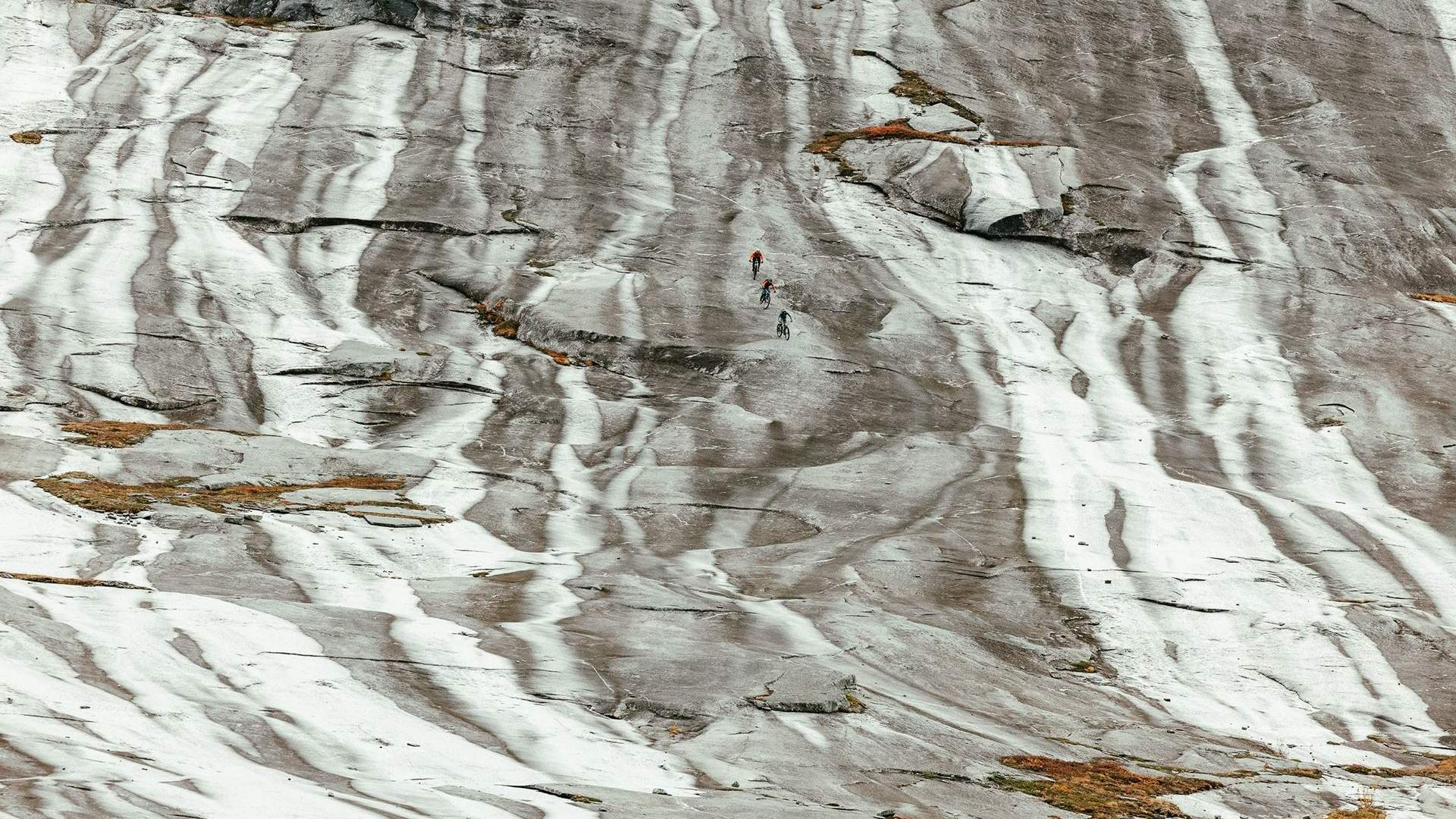 Spectacular Granite Slab Biking at Reinnesfjellet in Skjomen