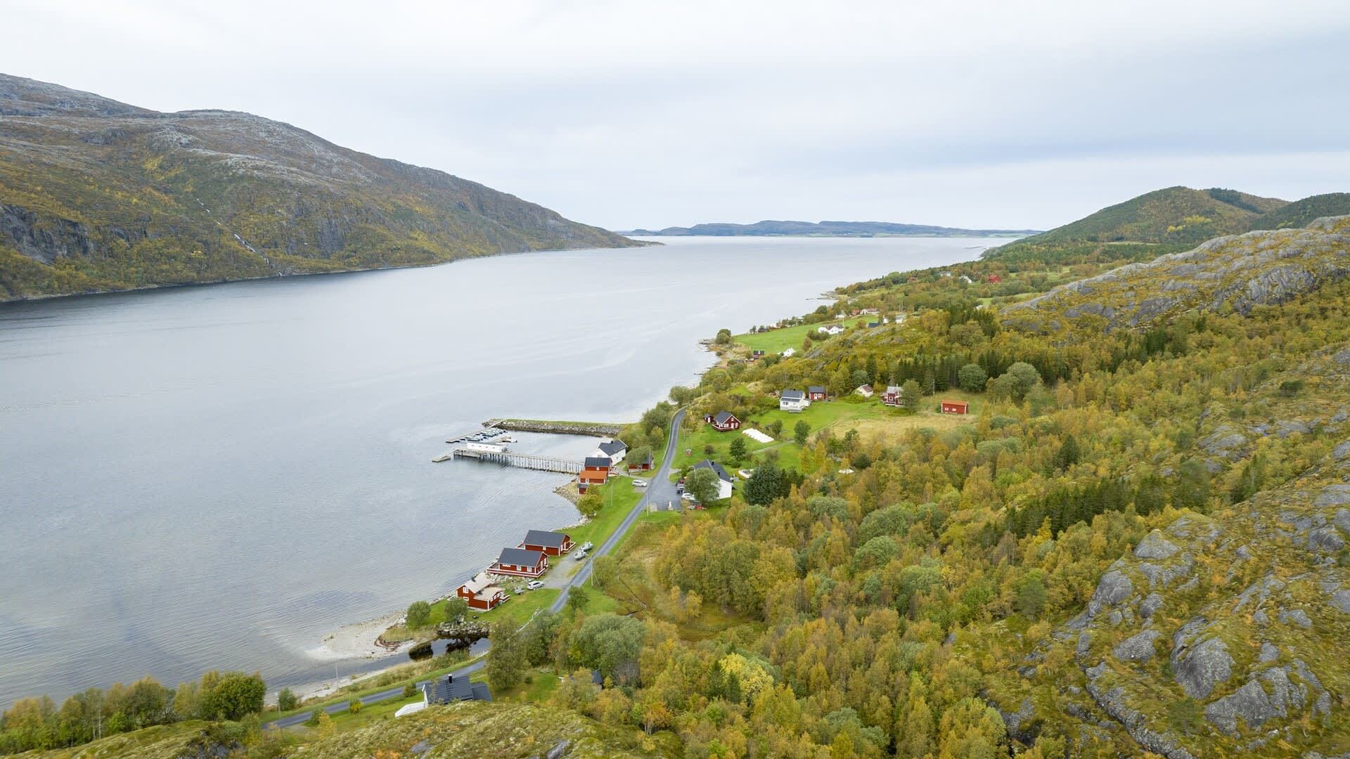 Vevelstad og Vistenfjorden