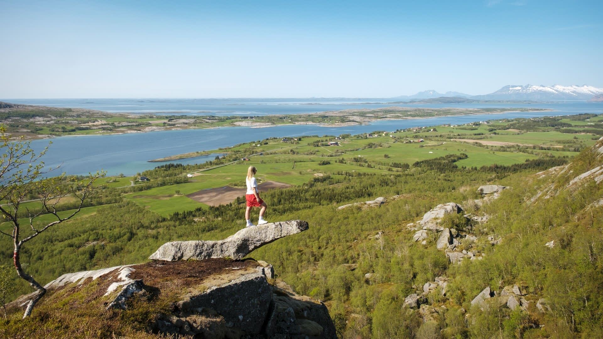 Vevelstad og Vistenfjorden