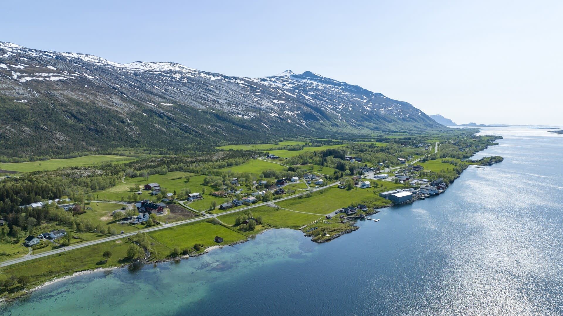 Vevelstad og Vistenfjorden