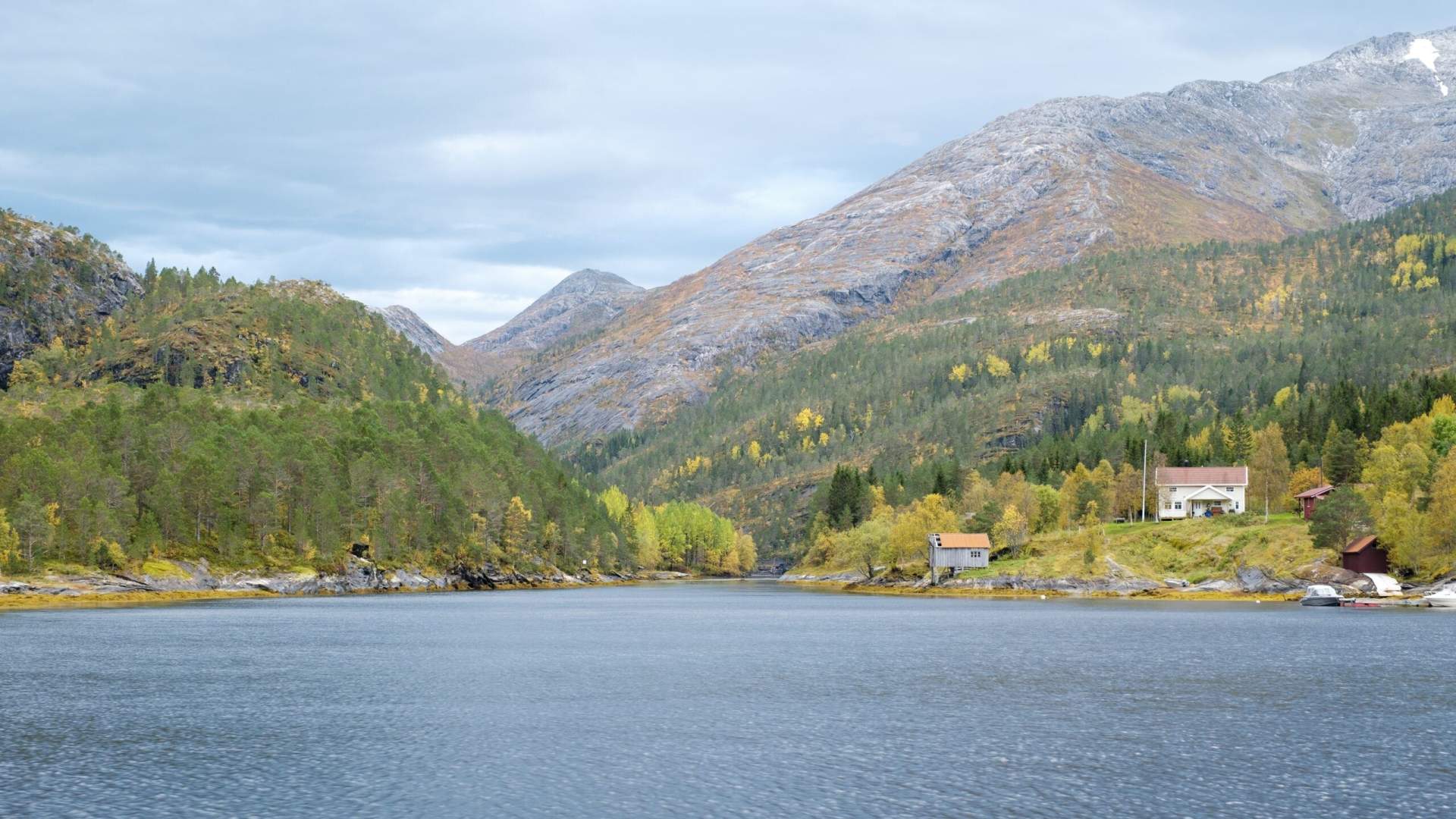 Vevelstad og Vistenfjorden