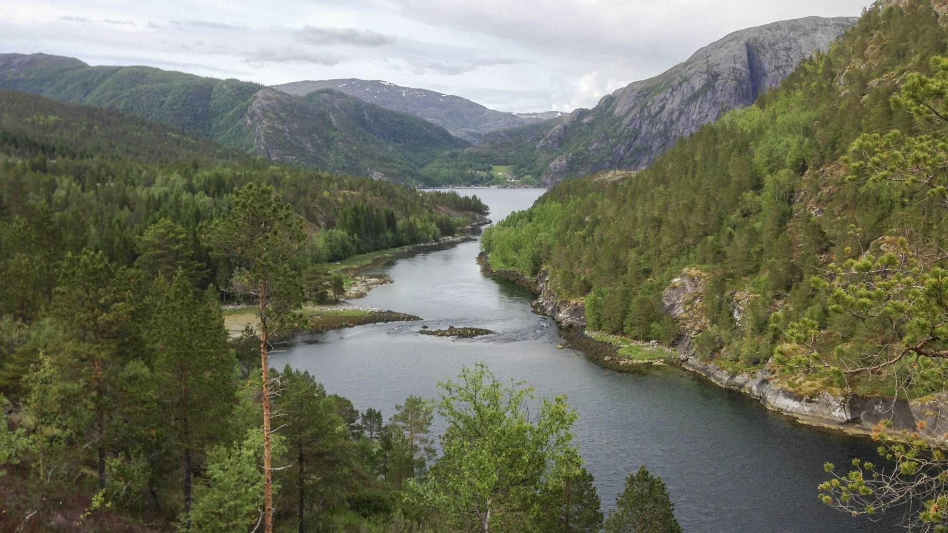 Vevelstad og Vistenfjorden