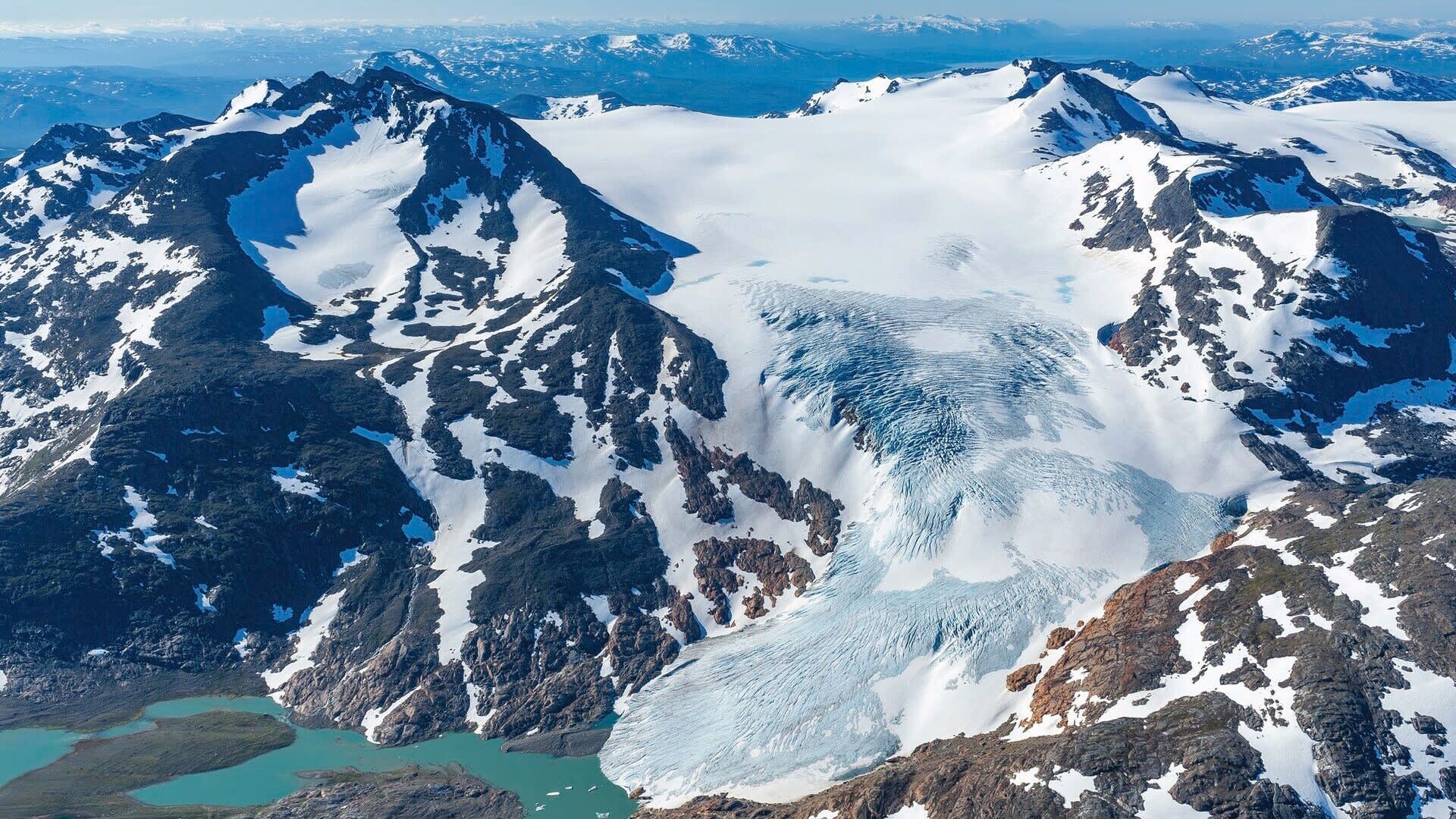 The roof of Northern Norway - the Okstindan mountains and Okstindbreen glacier