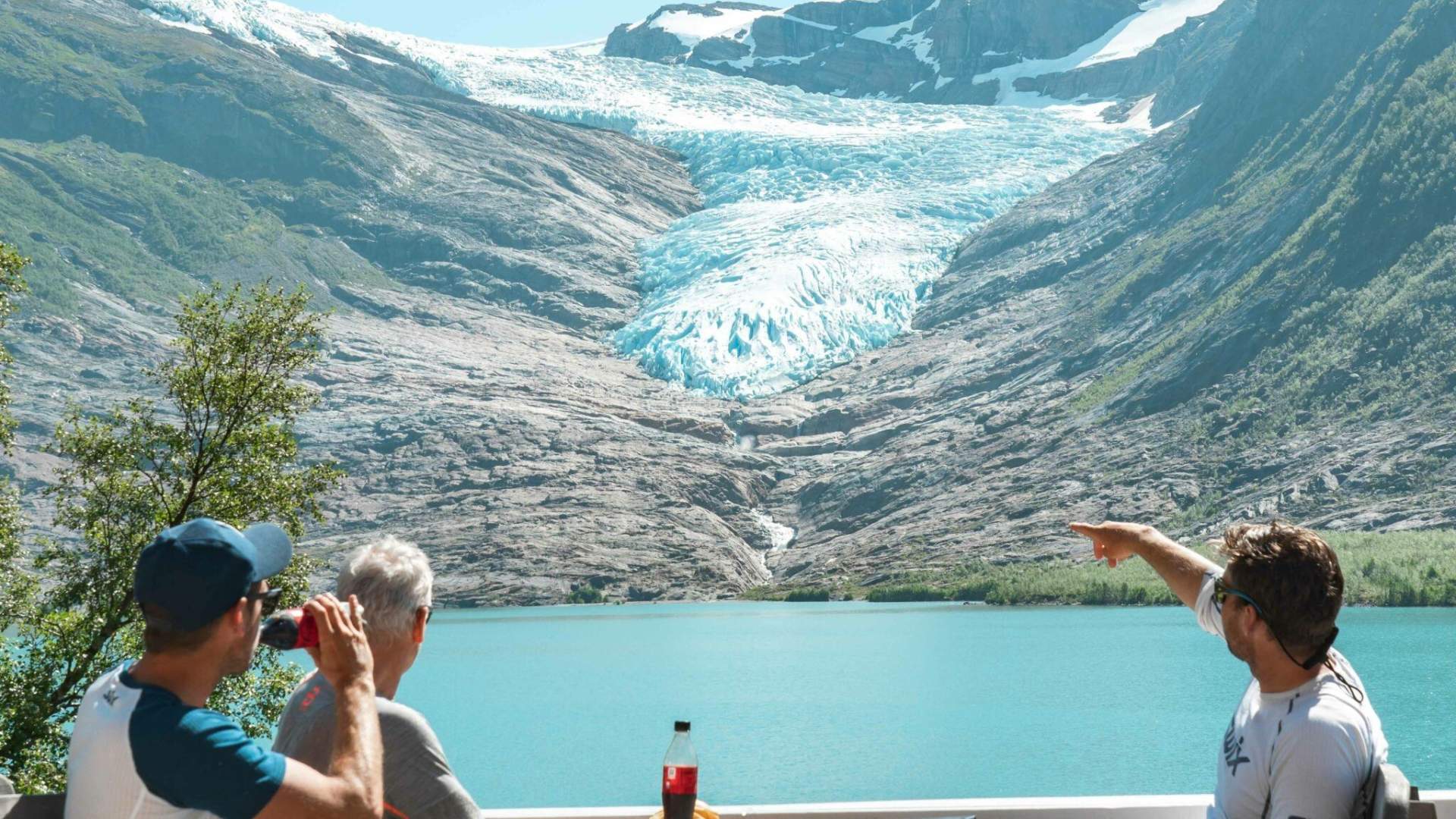 Engabreen glacier in Meløy – Svartisen on the Helgeland Coast