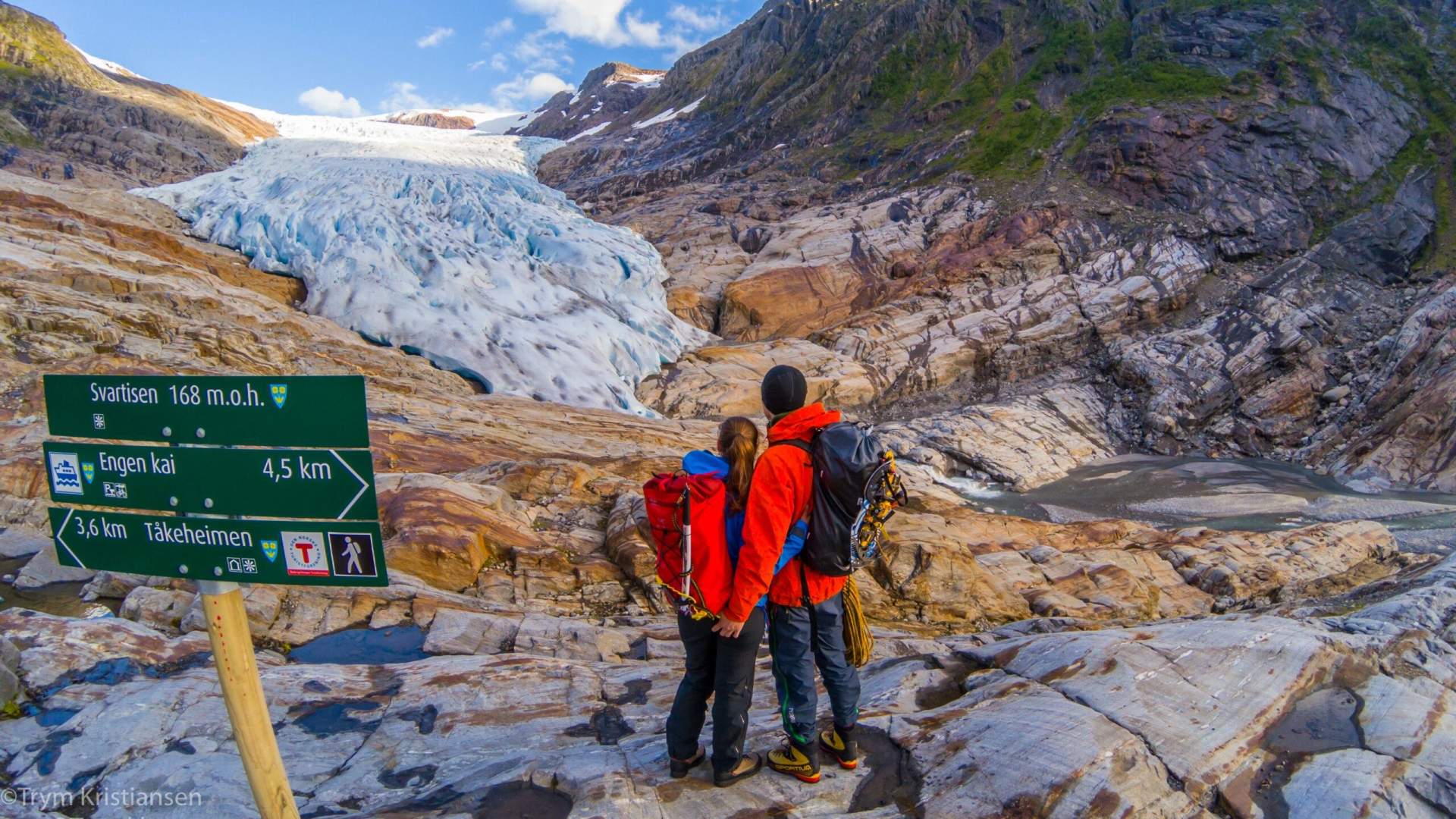 Engabreen glacier in Meløy – Svartisen on the Helgeland Coast