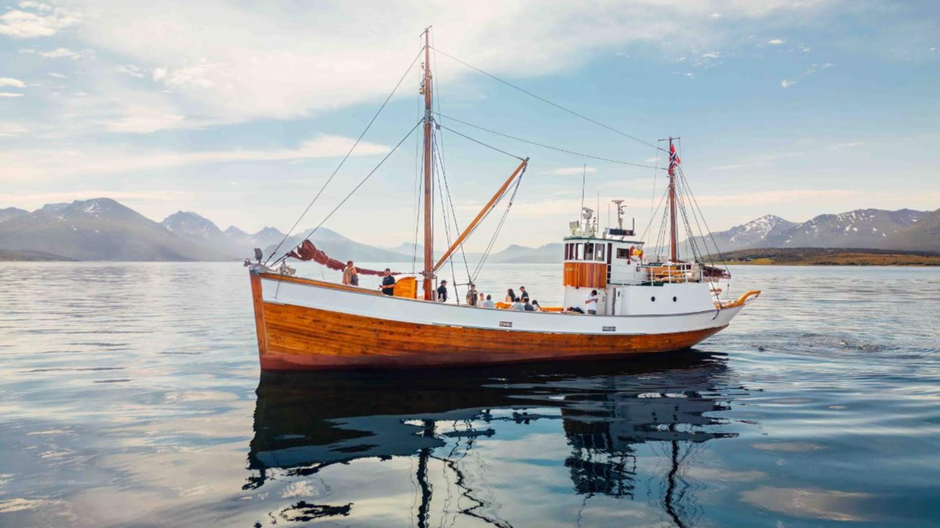 En koselig time på sundet