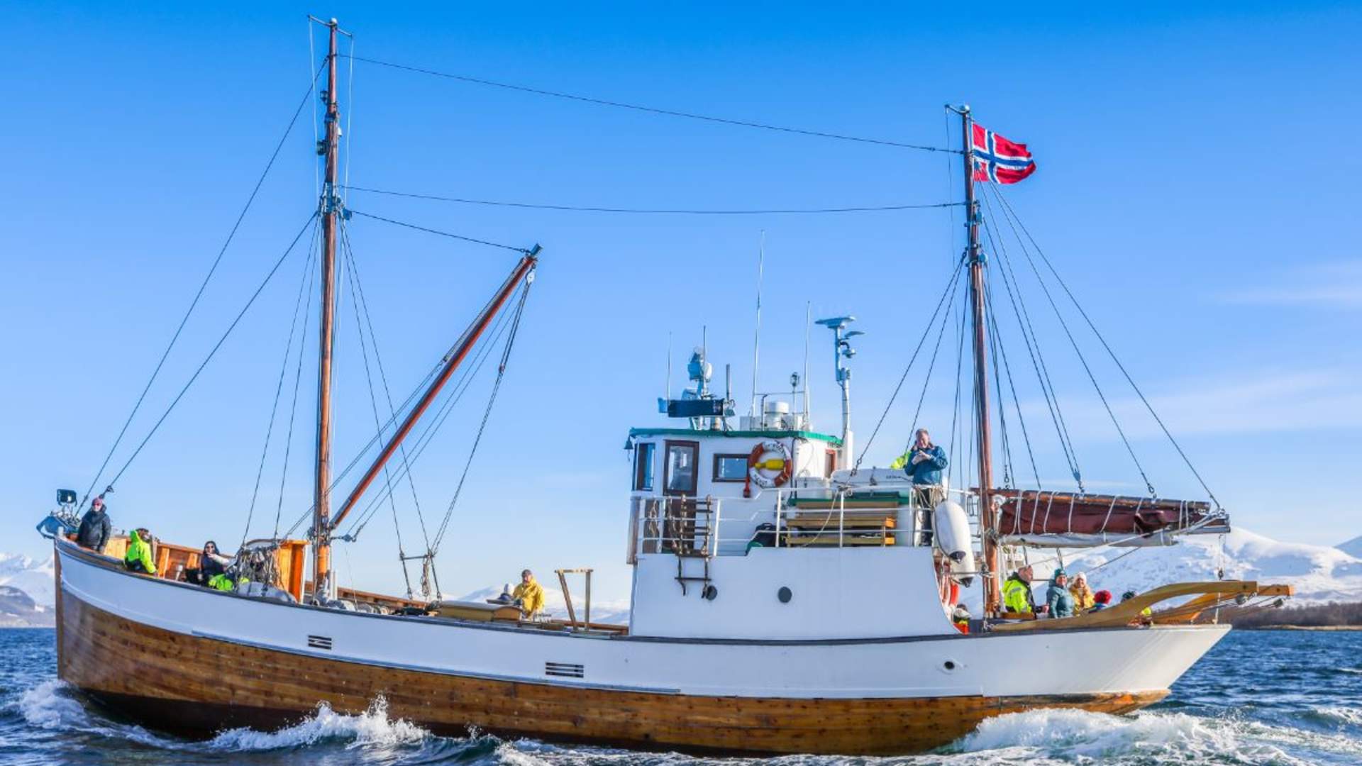 En koselig time på sundet