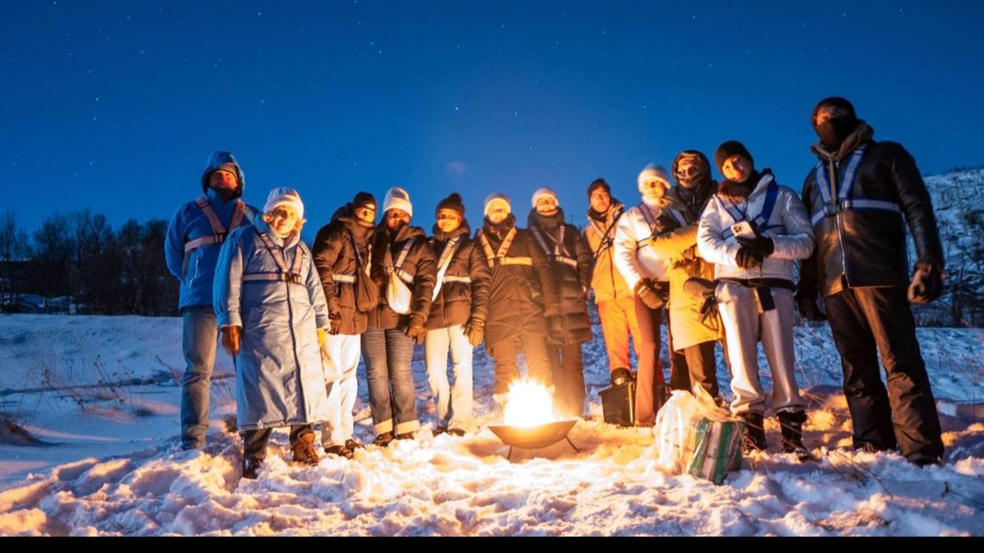 Nordlystur med stor buss
