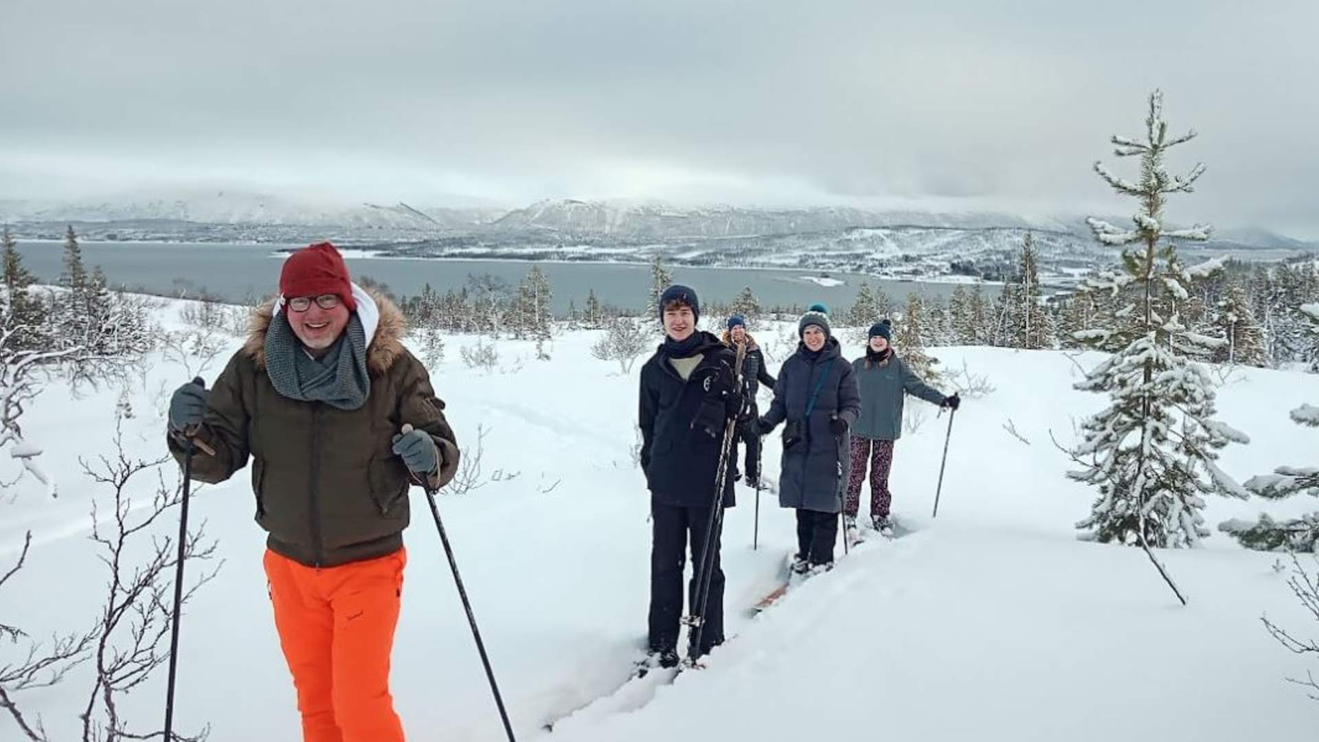 Fjellskitur i polarnatta