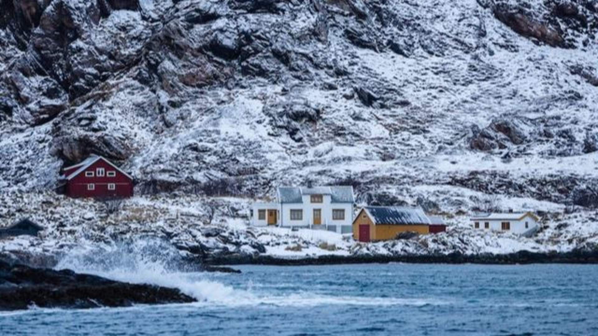 Gjøssøy - nordlyseventyr på en øde øy