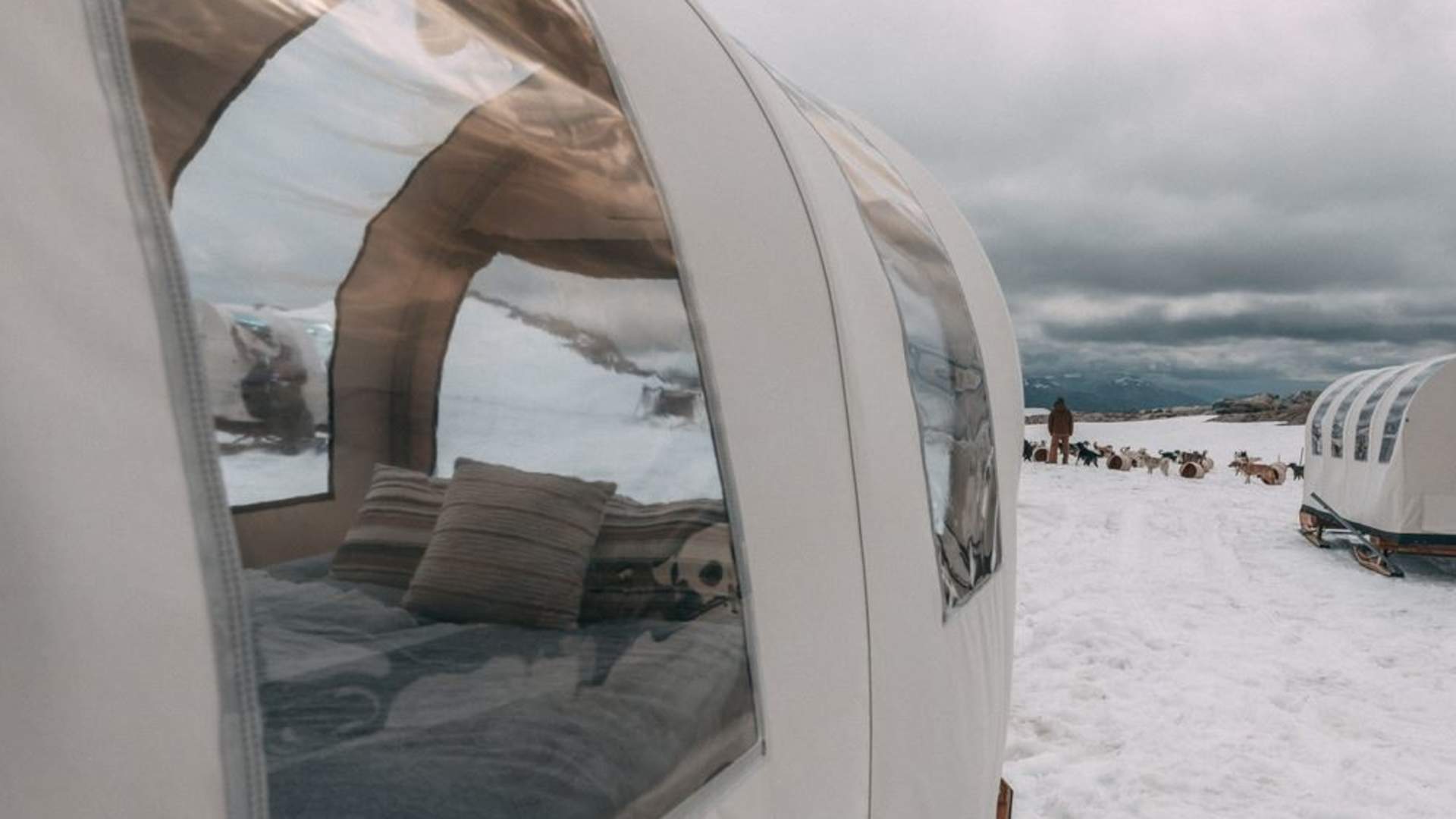 Overnattingstur med huskyvalper