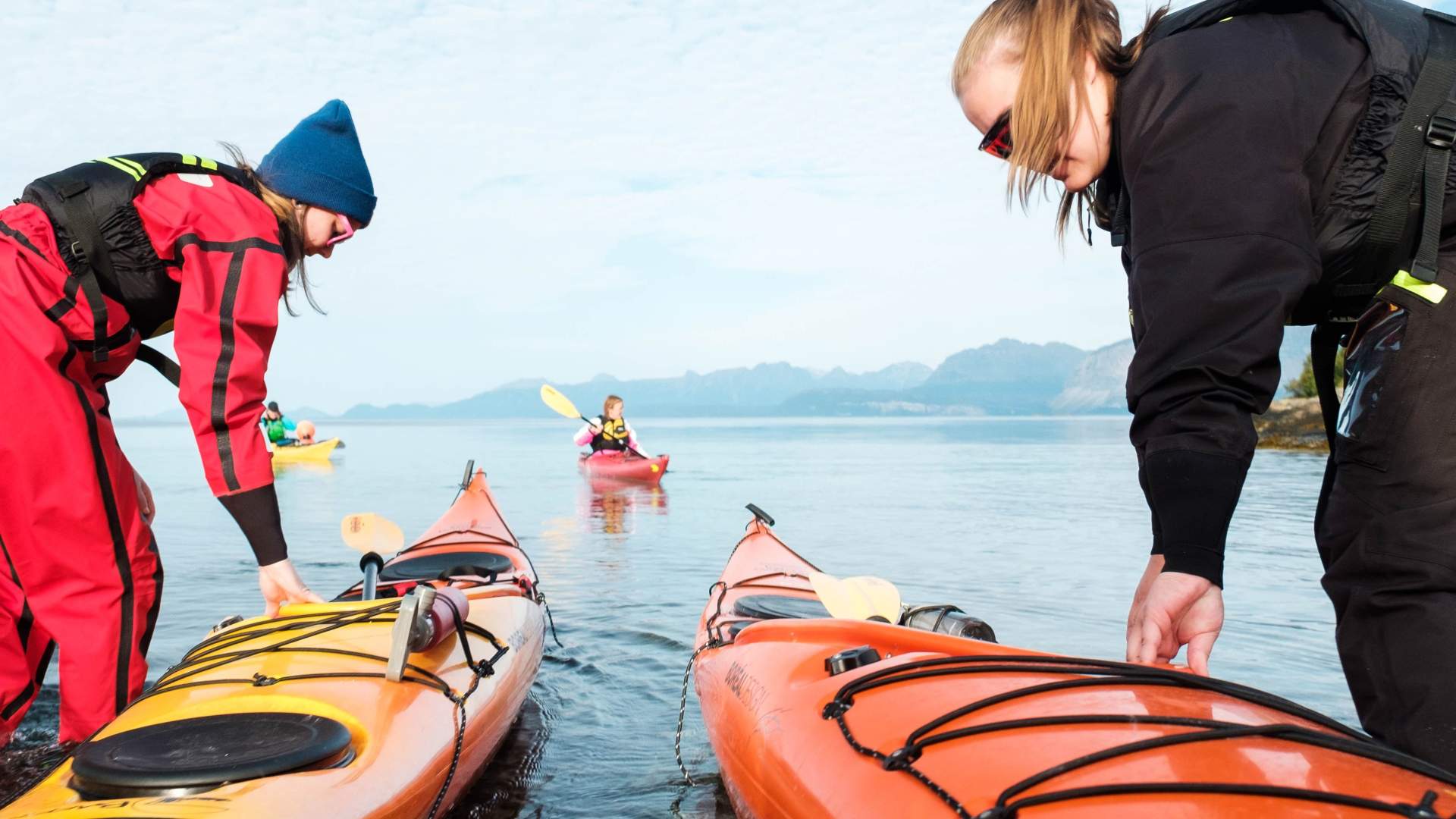 Kayaking Experience in Scenic Harstad