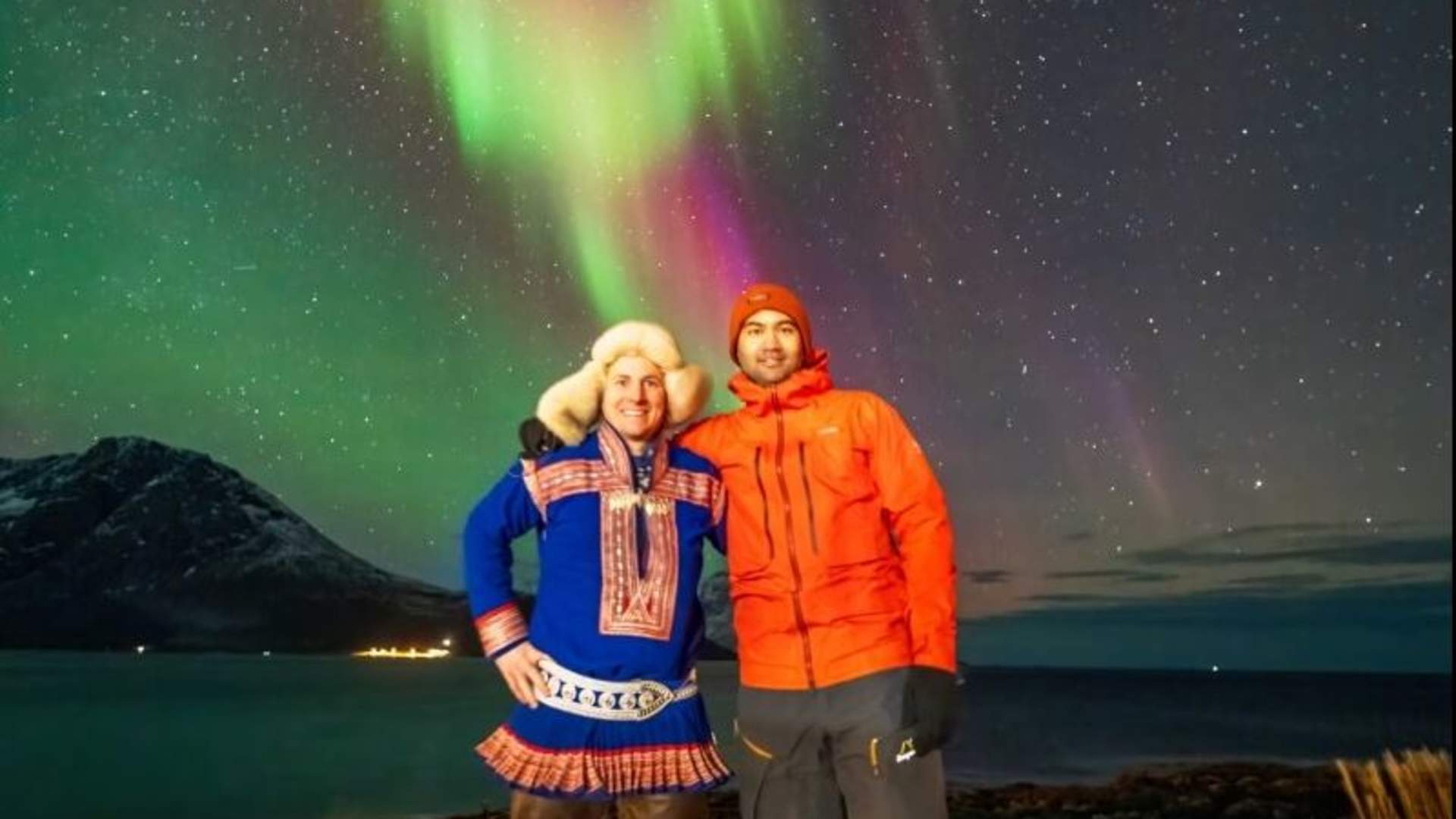 Nordlysjakt med lokale og samiske historier