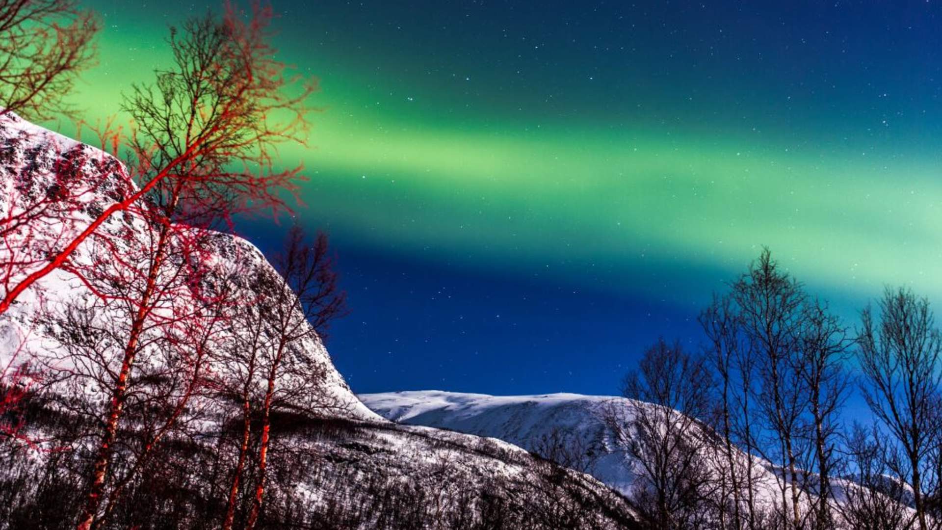 Nordlysjakt med lokale og samiske historier