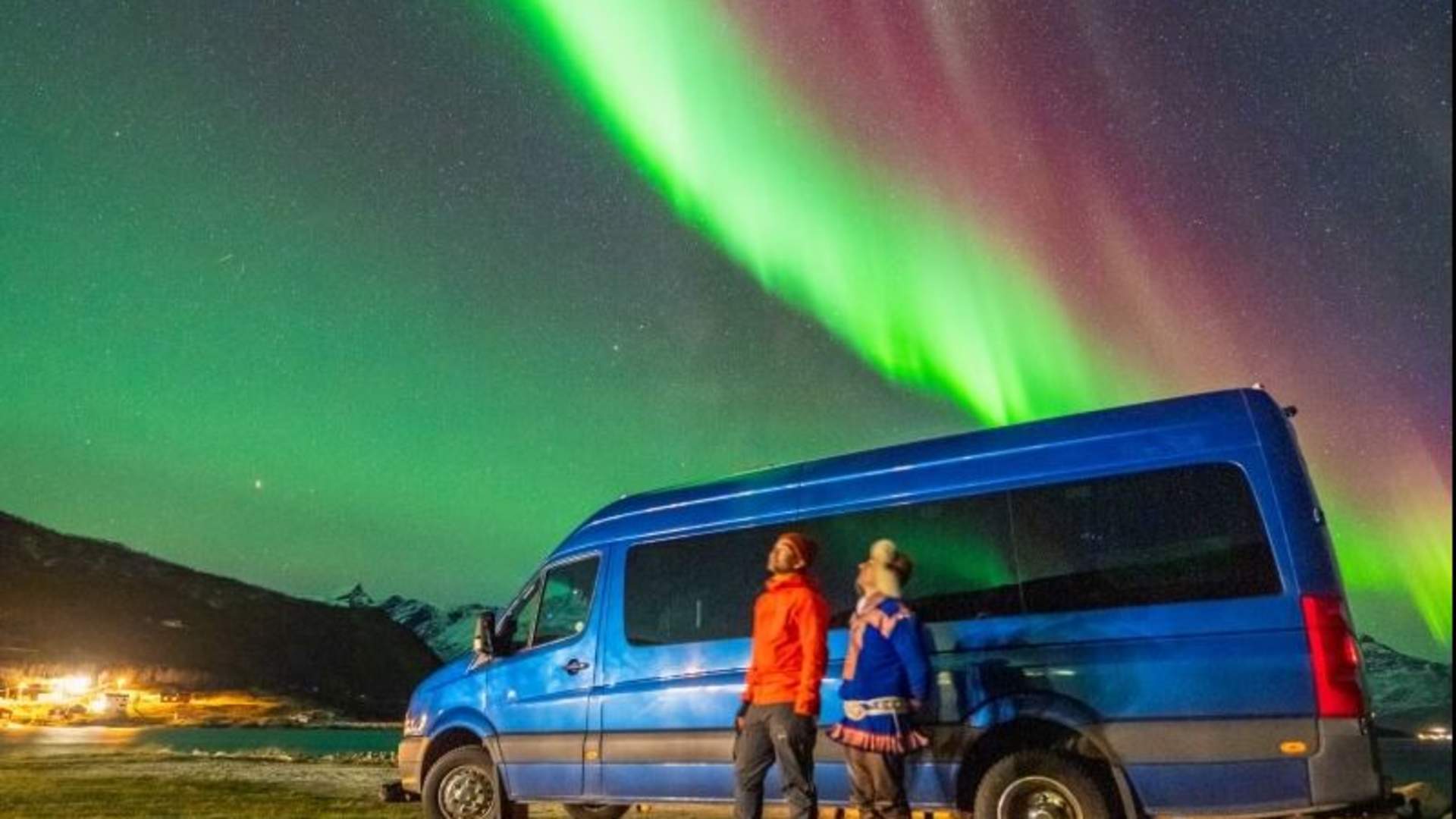 Nordlysjakt med lokale og samiske historier