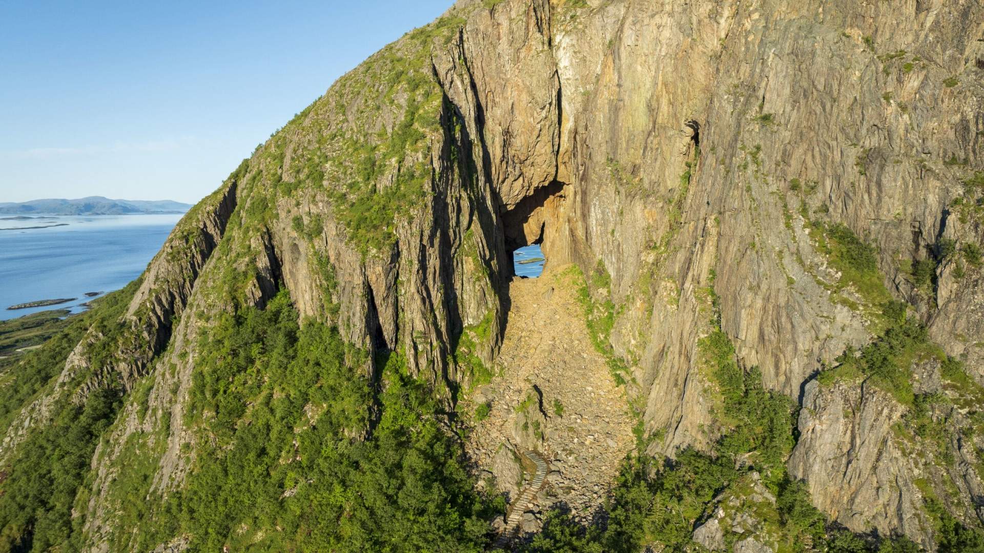 Torghatten – The mountain with a hole straight through