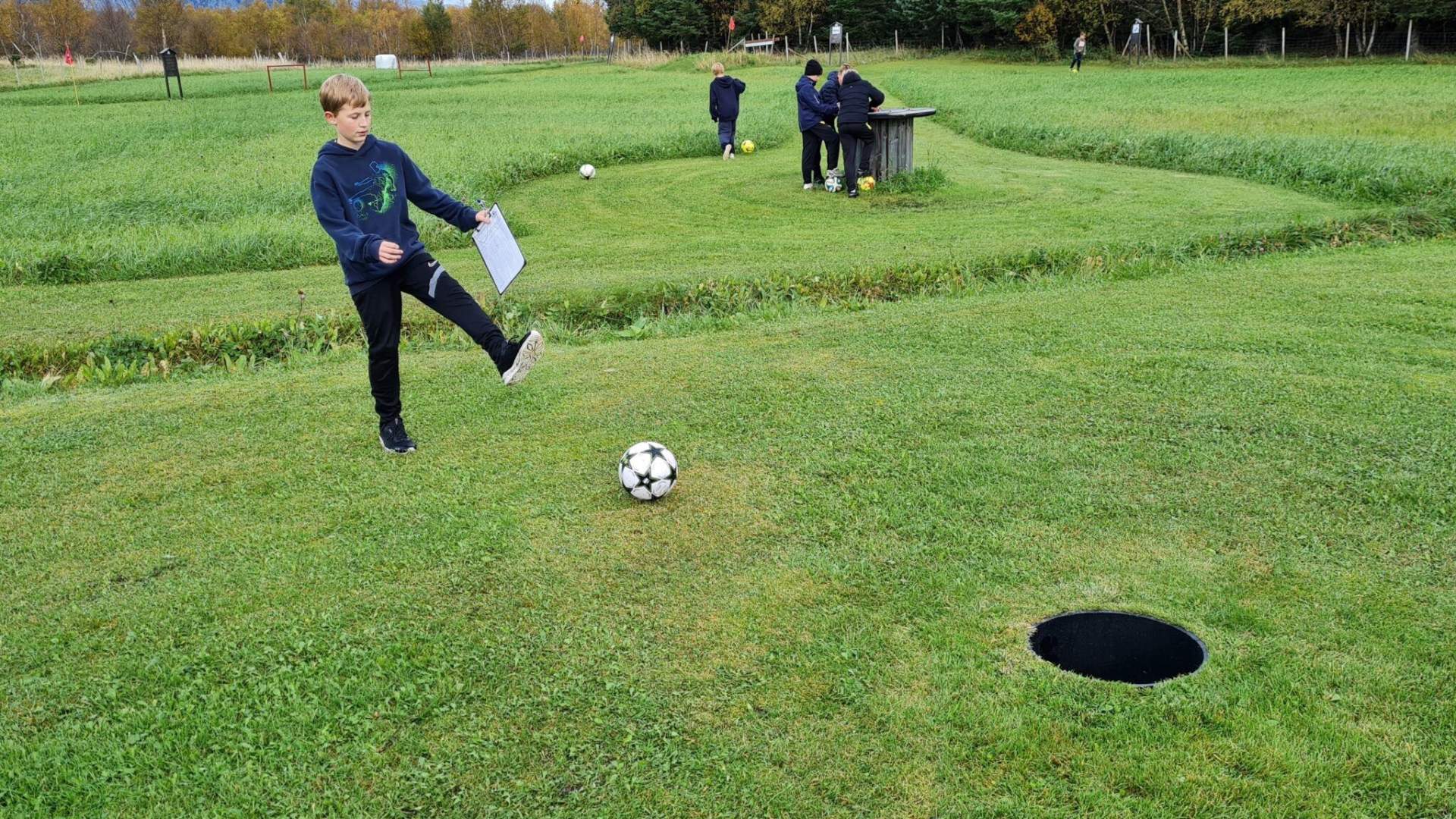 Football Golf at Tømmervika Activity Centre