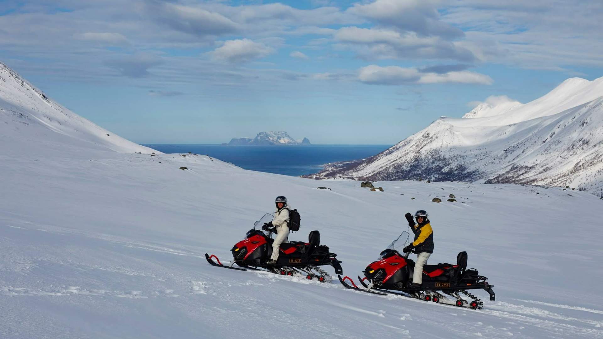 Snowmobile Safari in the Beautiful Lyngen Alps