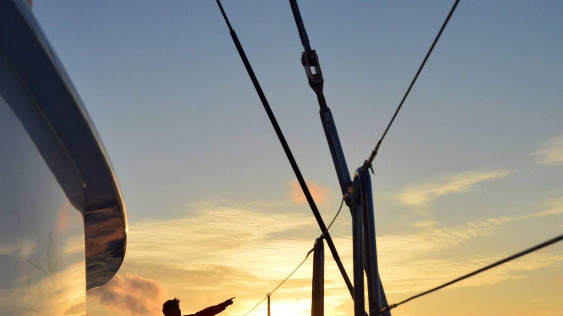 A Beautiful Arctic Midnight sun sailing with the newest Luxury catamaran Arctic Princess