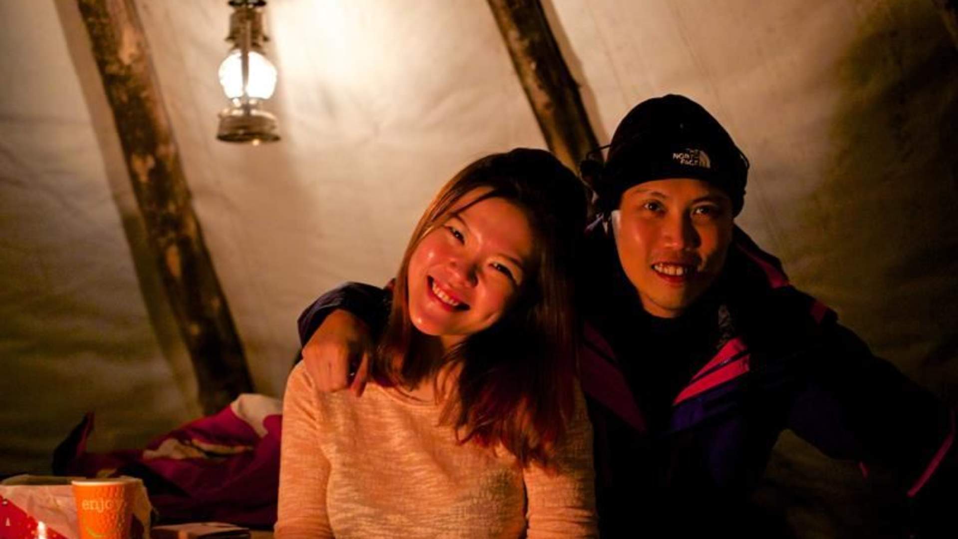 Aurora dinner and lavvo evening in Koppangen