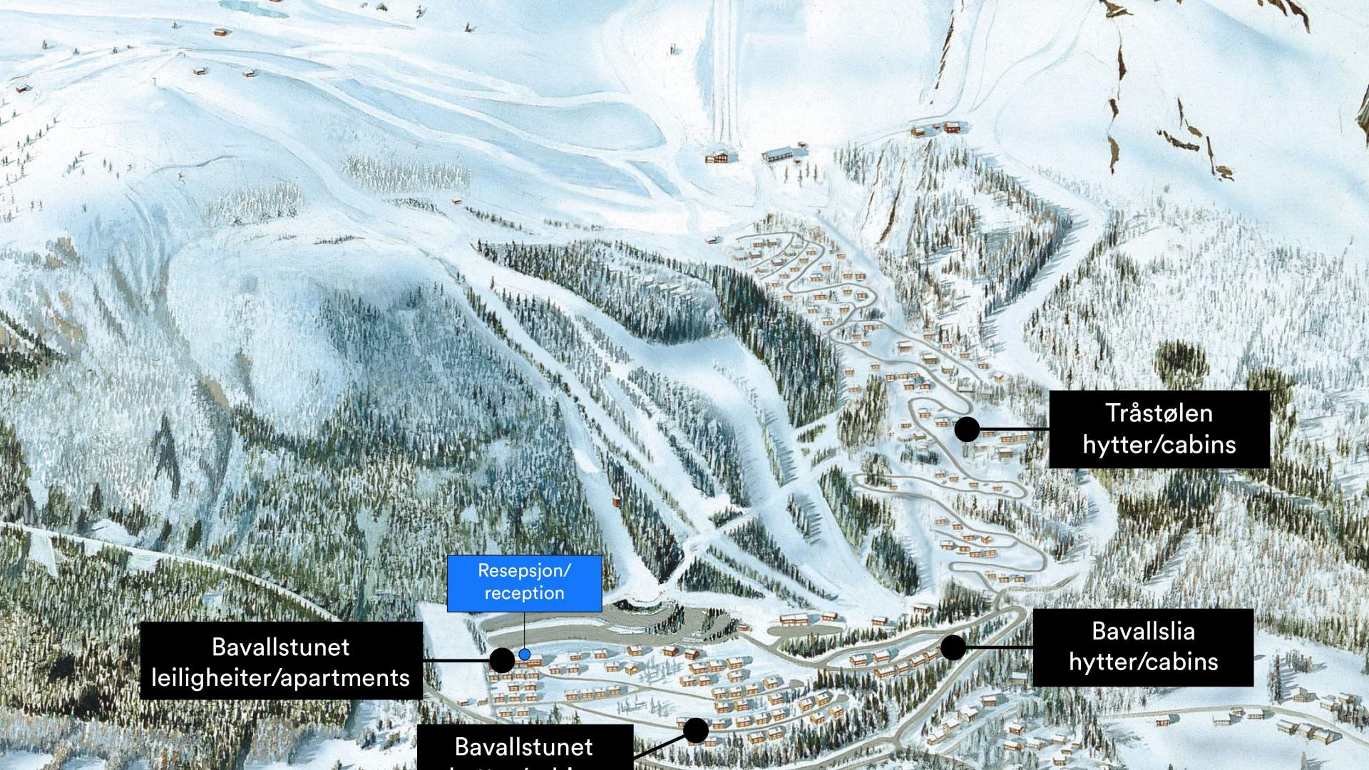 Voss Resort - hytter tett på fjell og natur