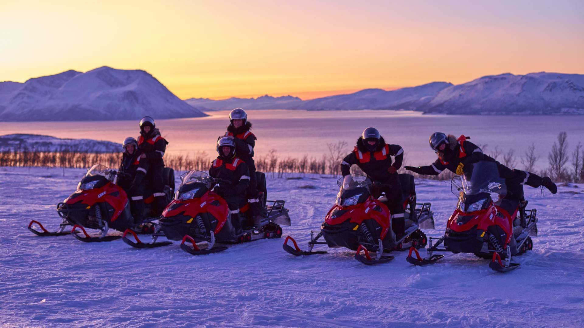 Snowmobile Safari in the Beautiful Lyngen Alps