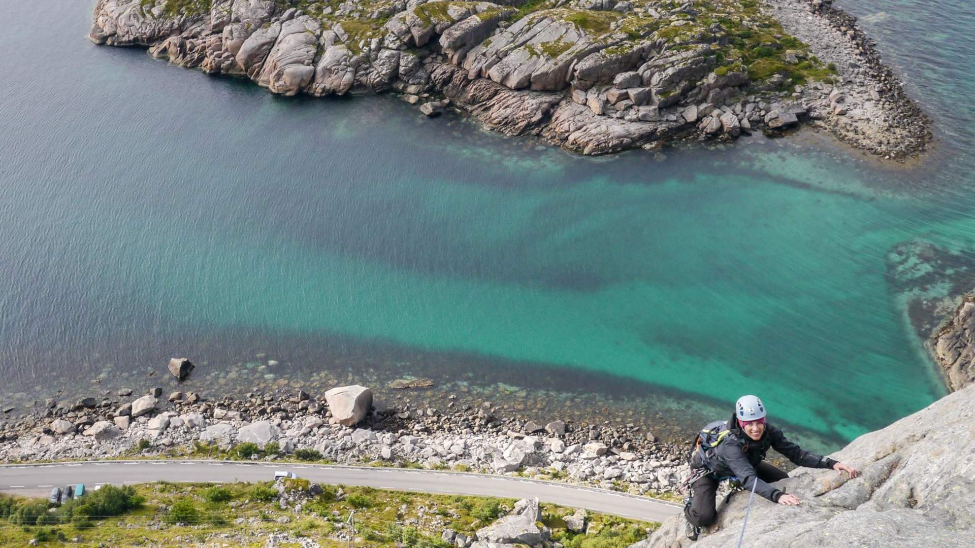 Klatring i Lofoten