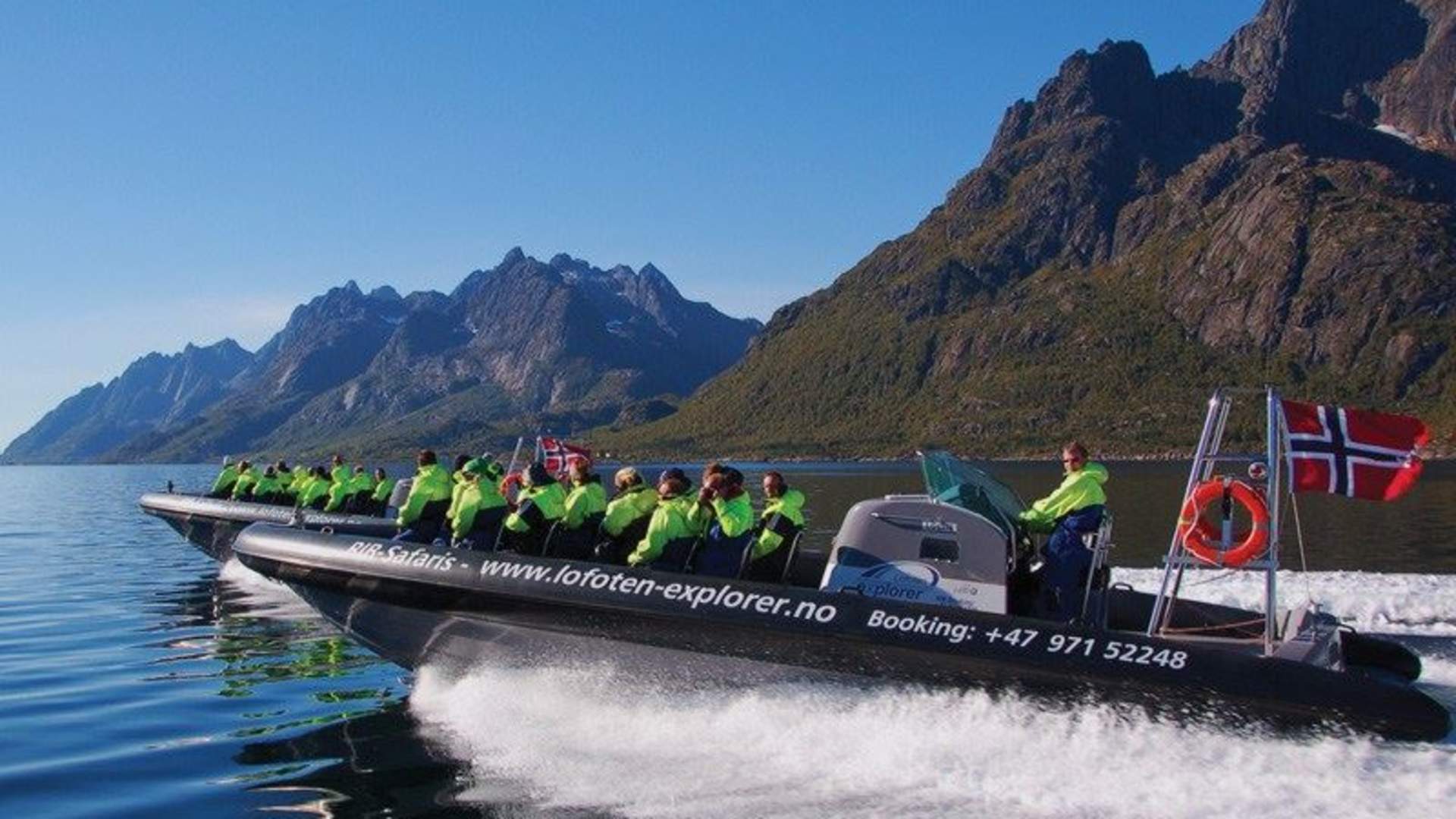 Trollfjord & Sea Eagle RIB Safari - Lofoten Explorer