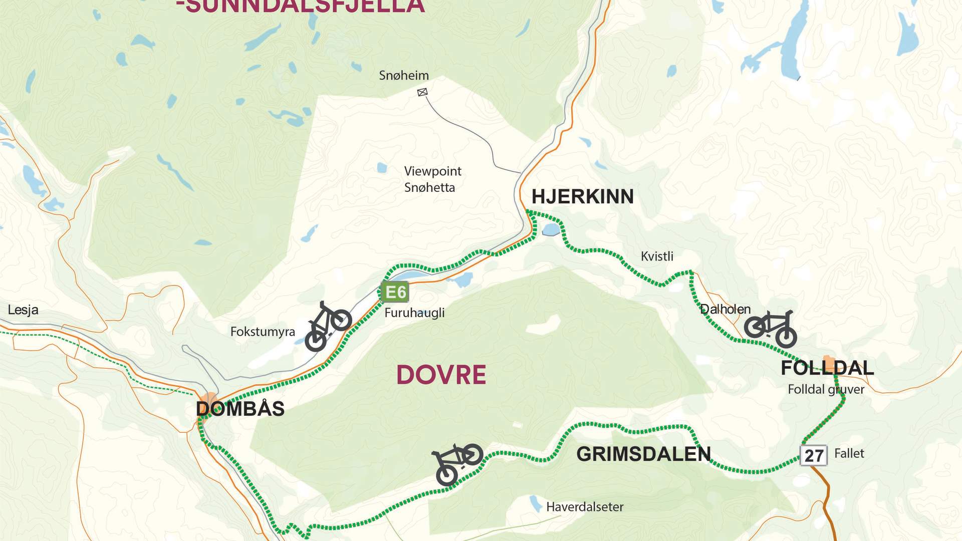 Tour de Dovre på sykkel