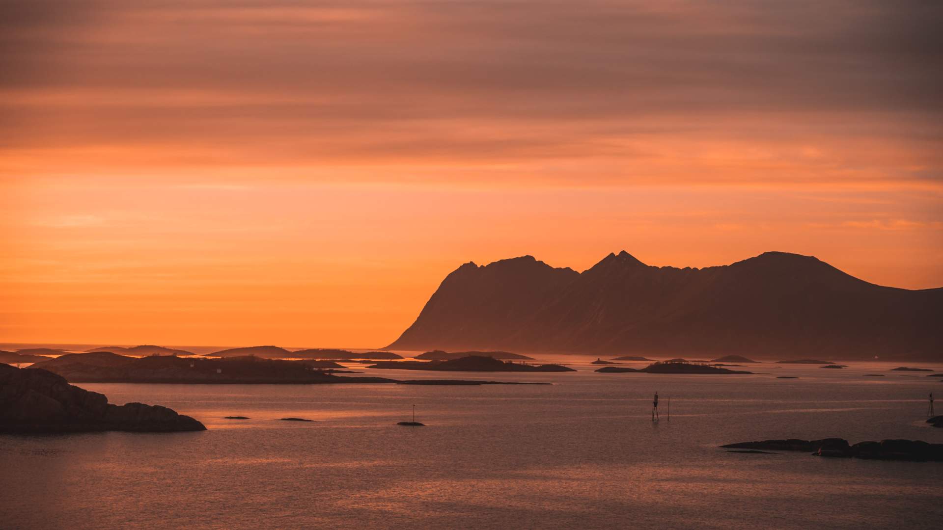 Midnattstur med båt
