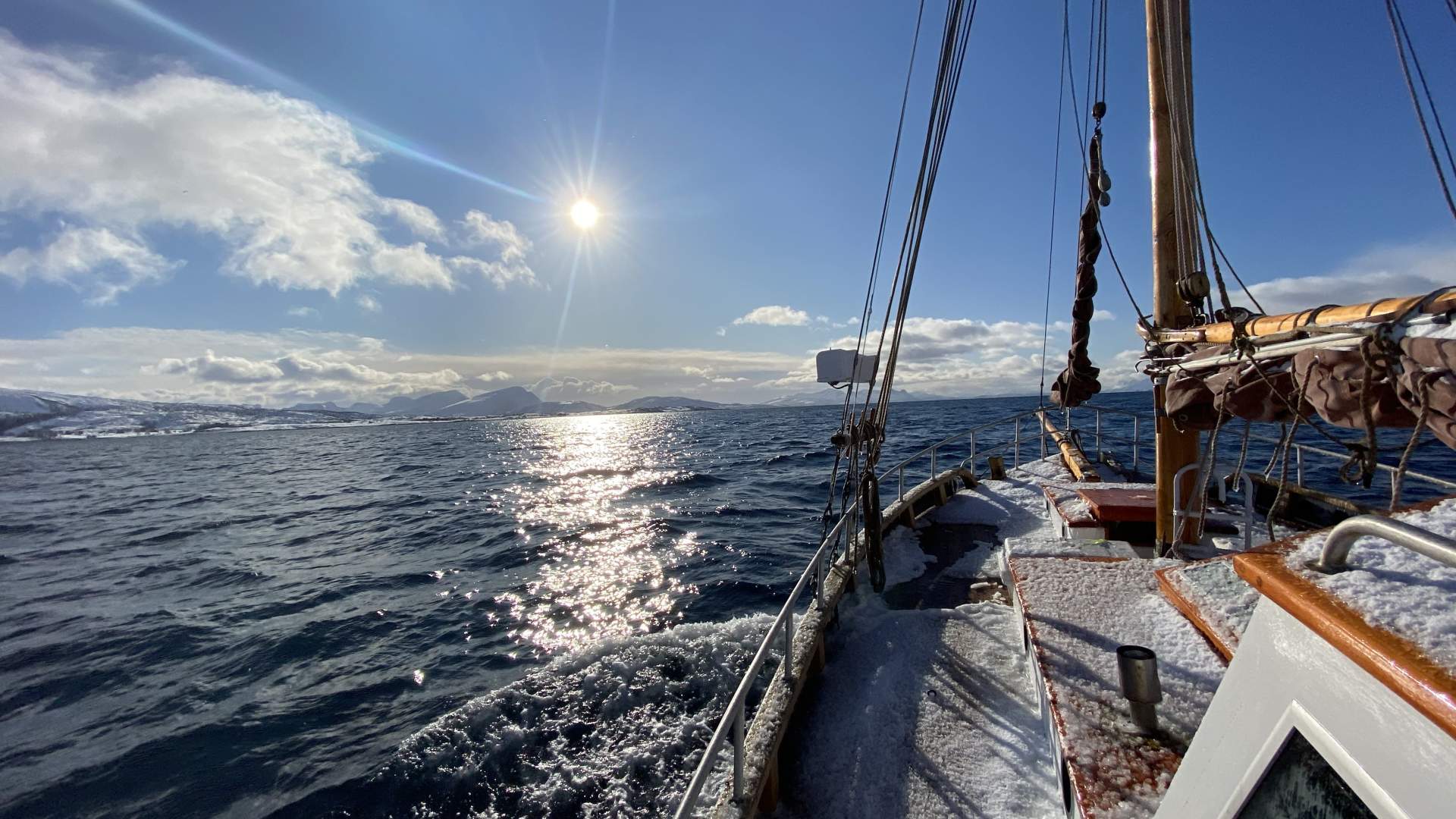 Boat trip with sailboat Hellevig