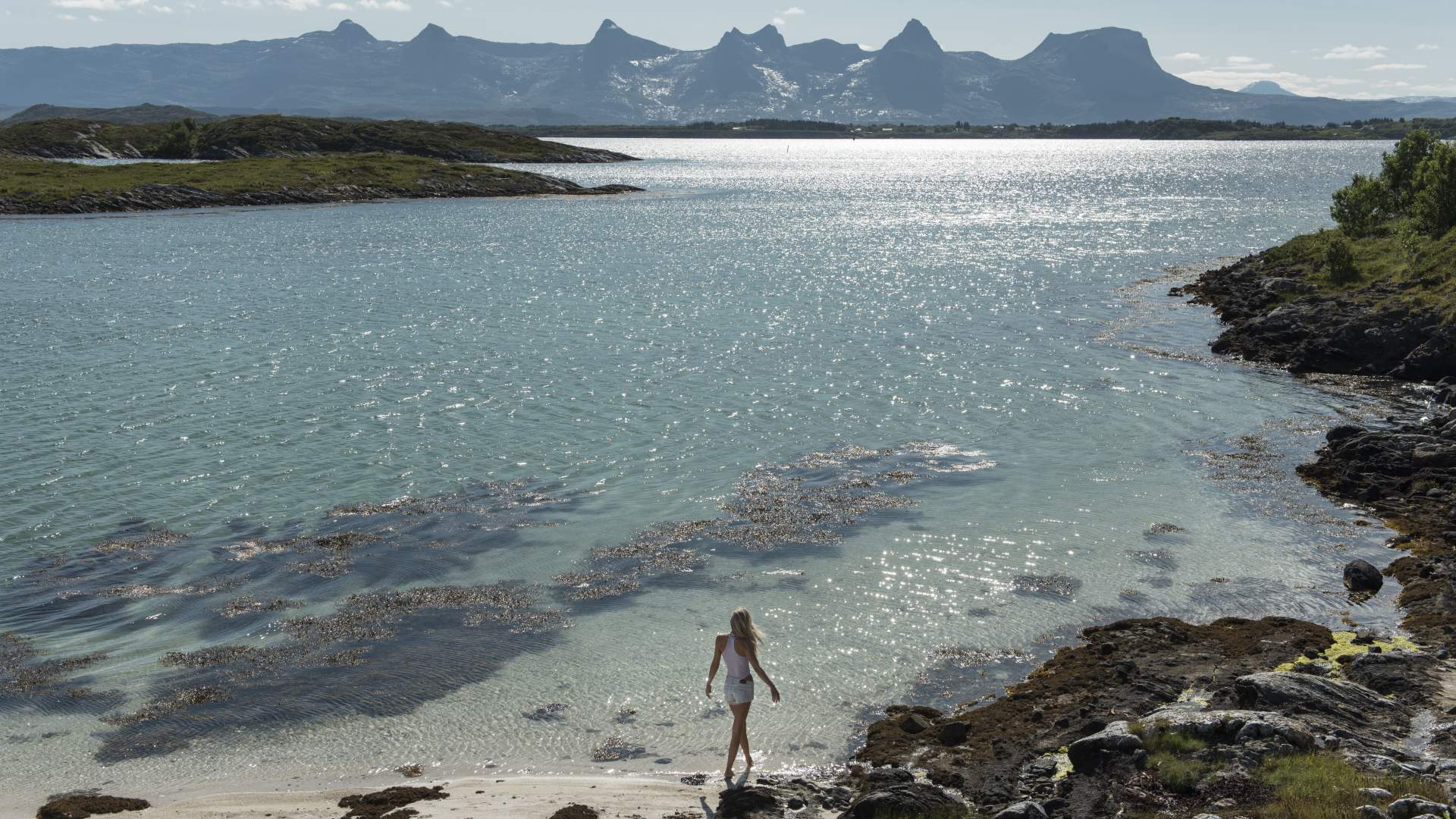 The Seven Sisters mountain range