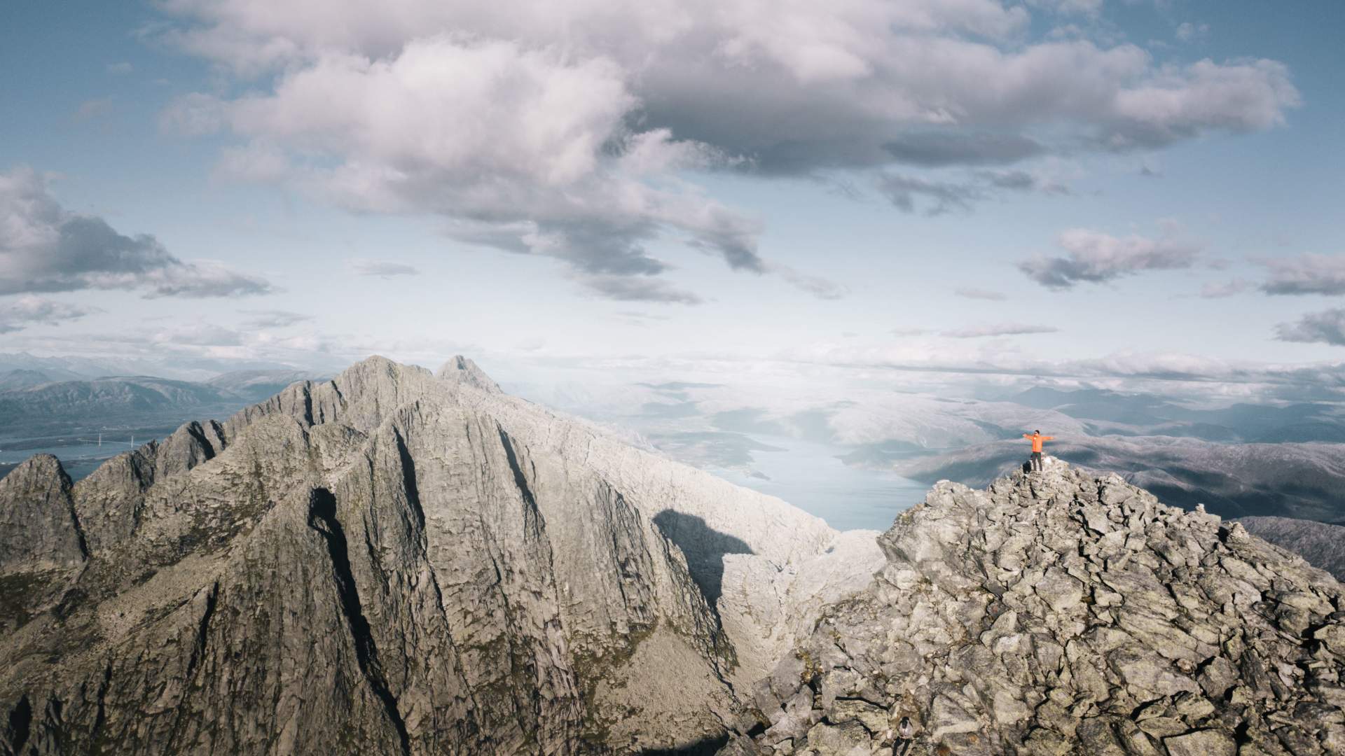 The Seven Sisters mountain range