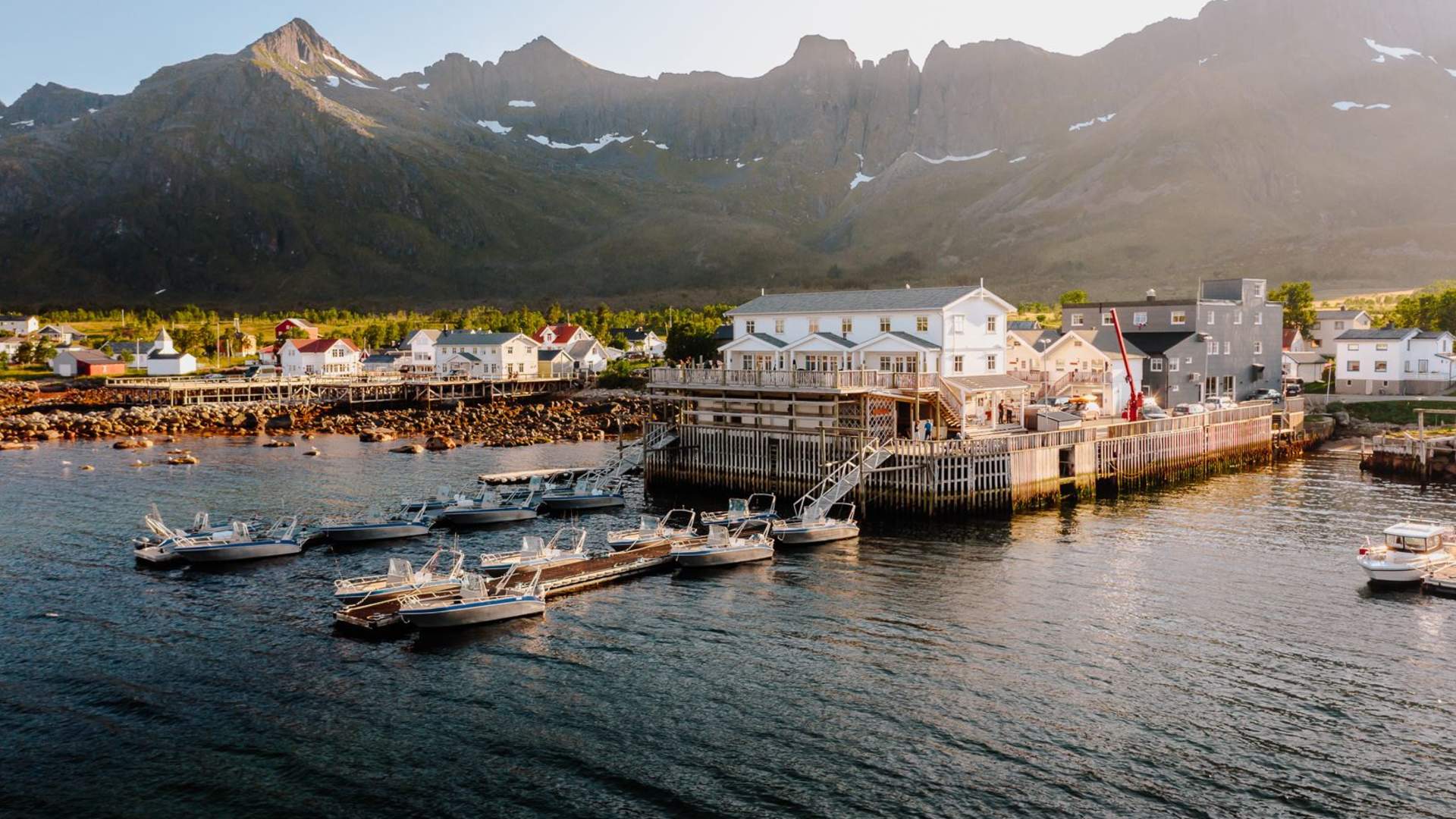 Mefjord Brygge på Senja