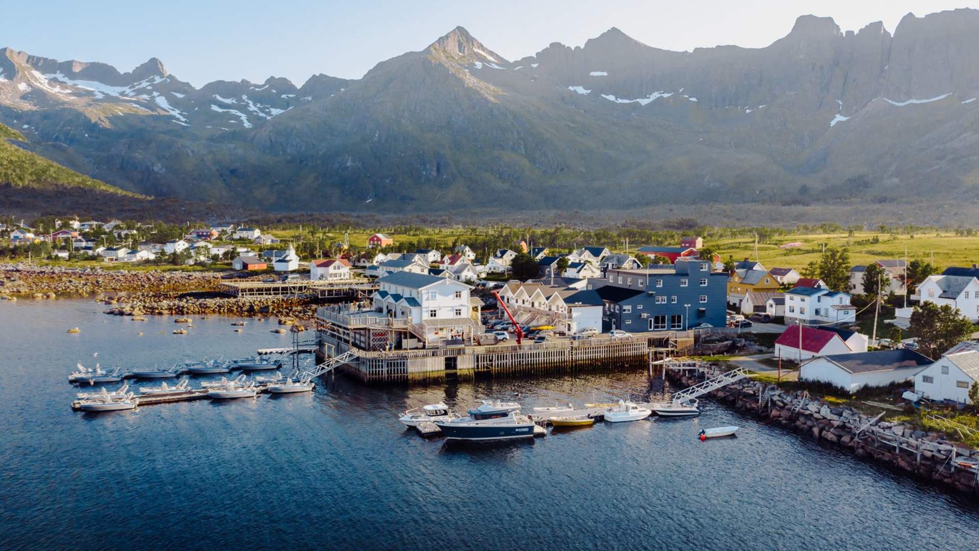 Mefjord Brygge på Senja