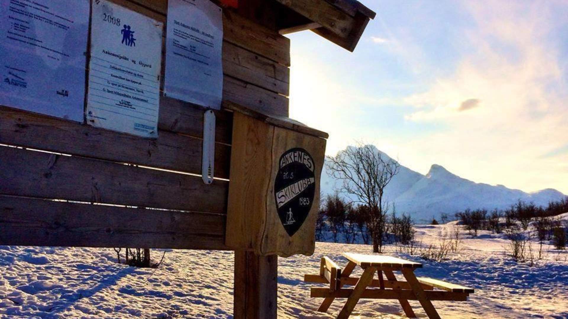 Ankenesfjellet langrennsløype
