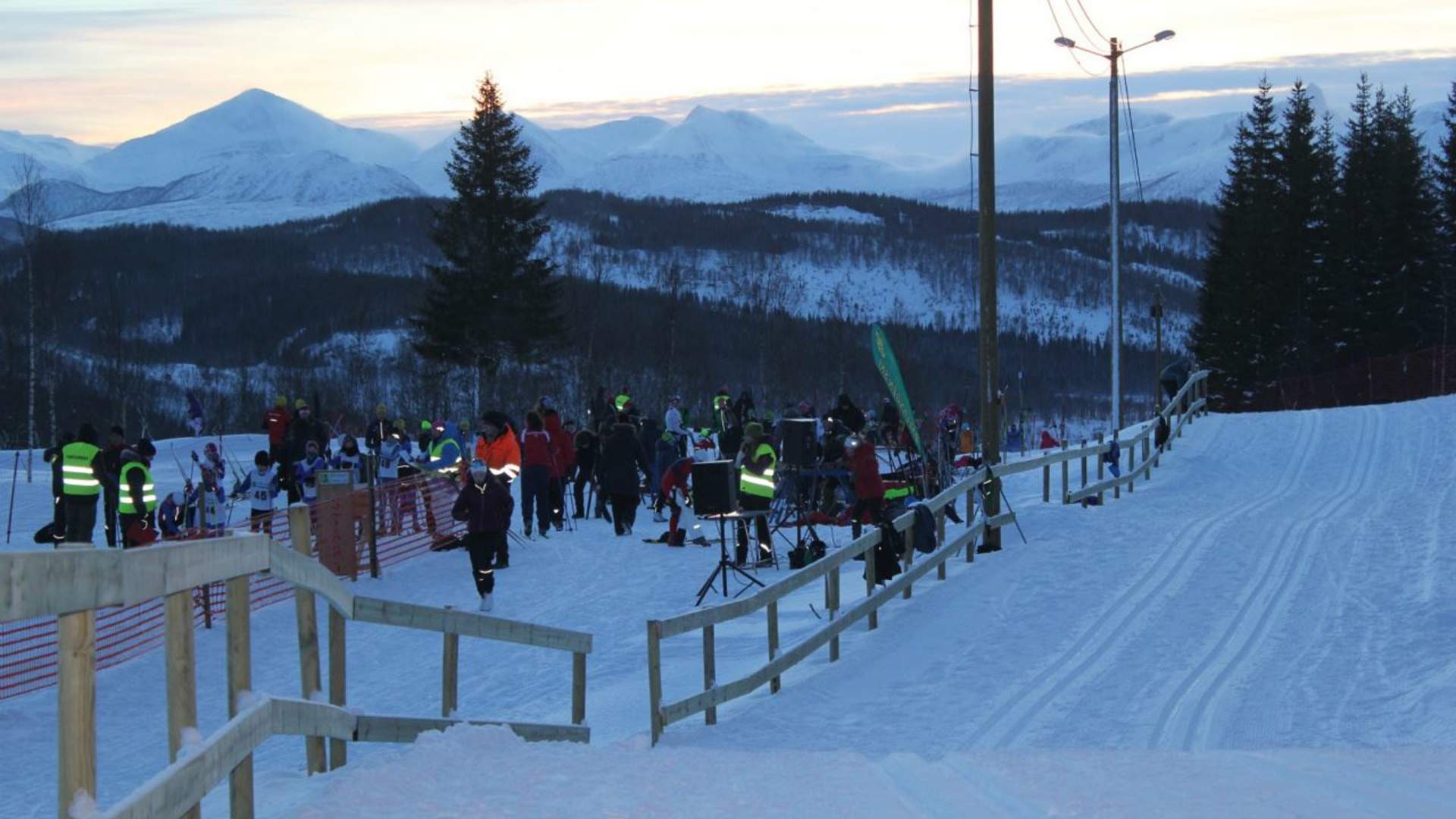 Cross-country skiing in Håfjellet