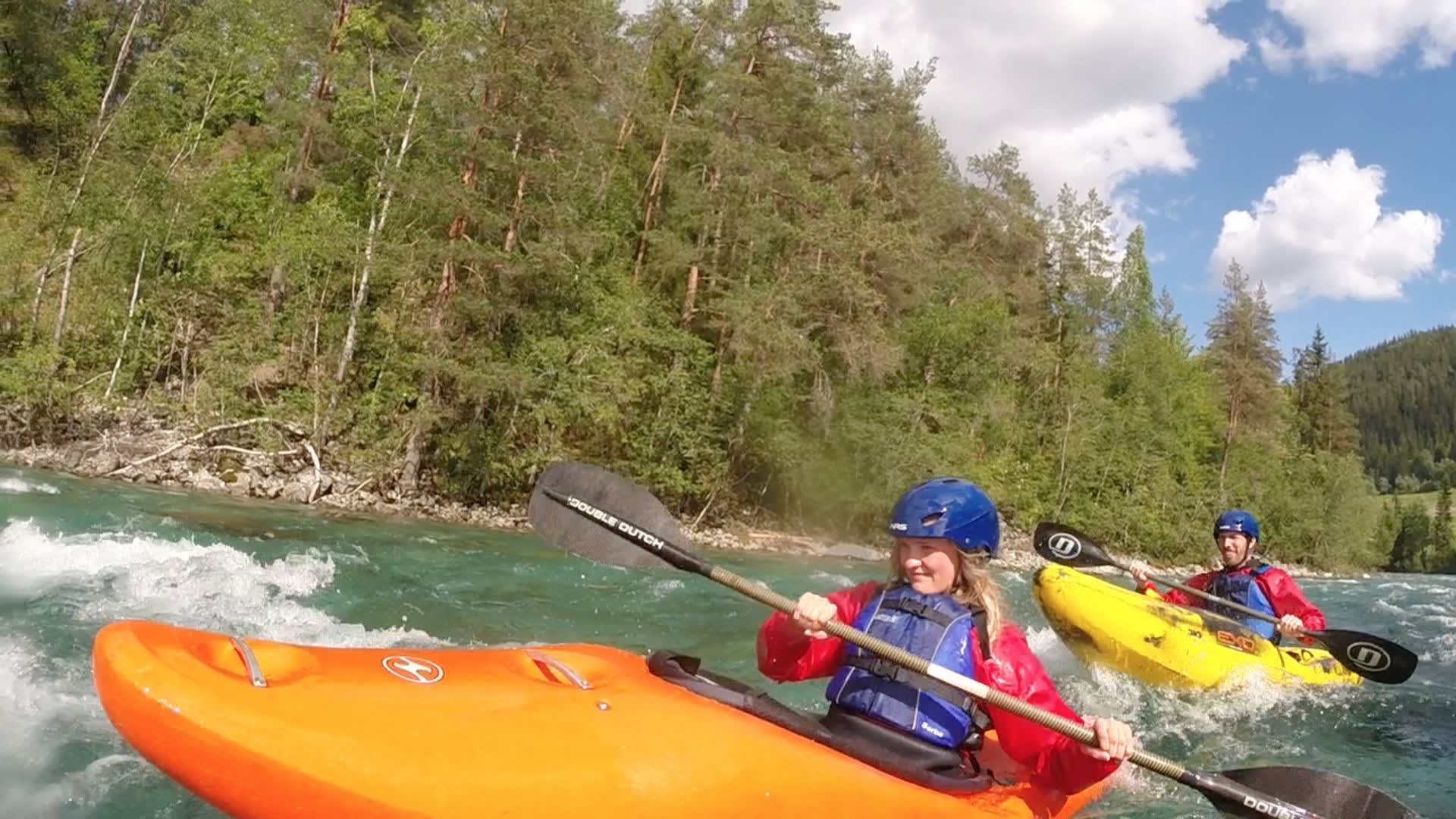 Whitewater kayak course, level 2 - Voss, Outdoor Norway