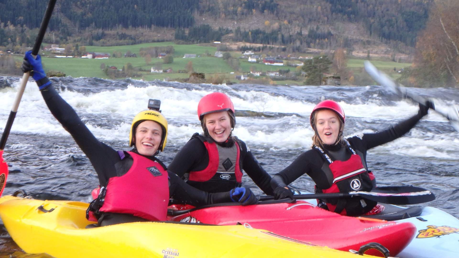 River kayaking course for beginners, 2 days, Voss - Vått og vilt