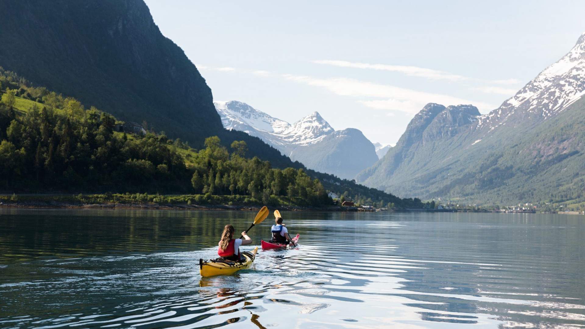 Kayak on the fjord | Loen Active