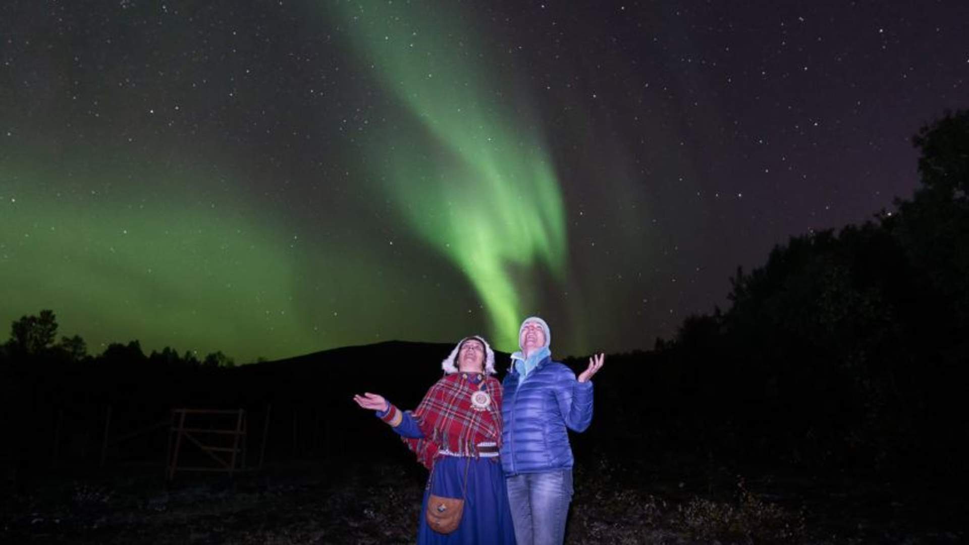 Northern light safari